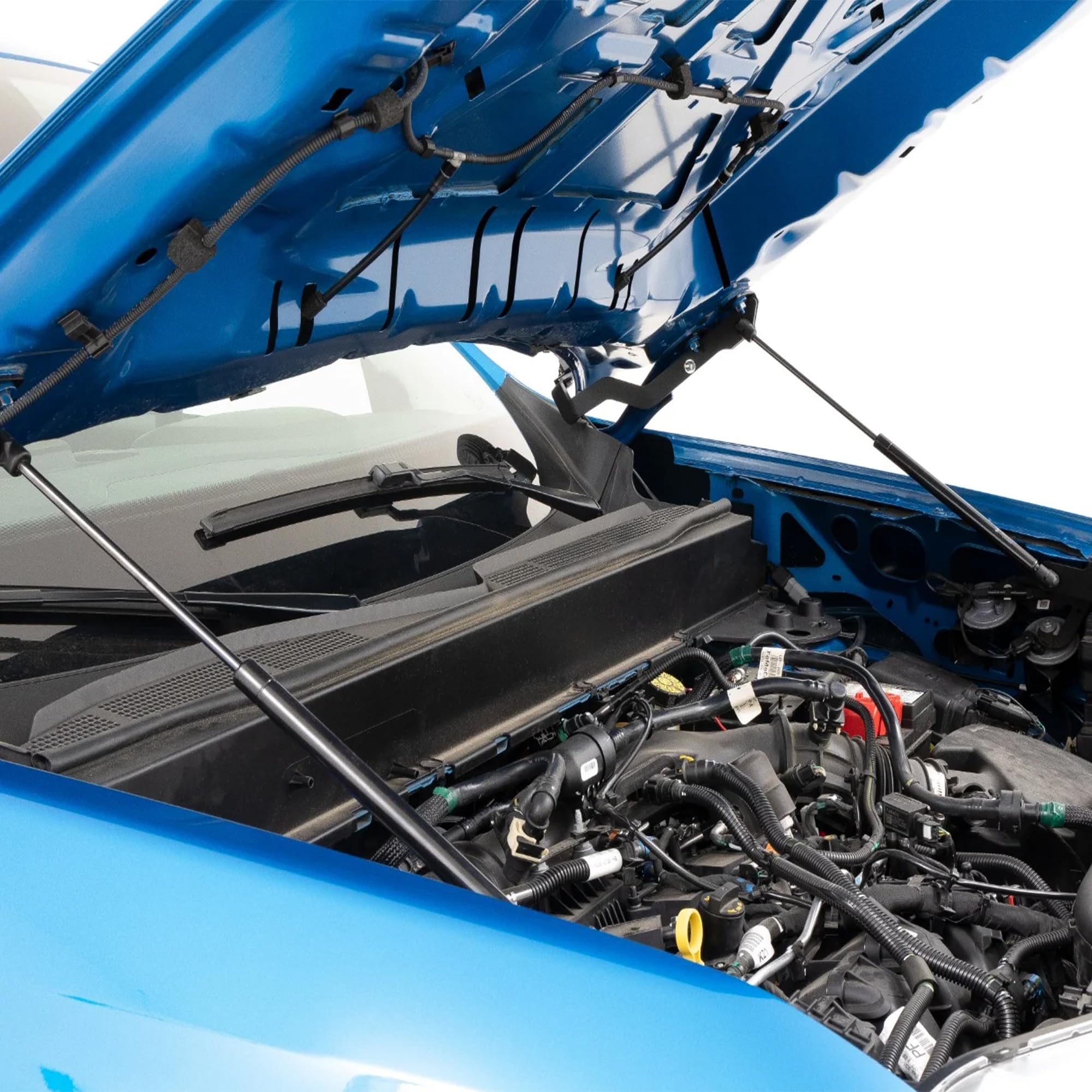 Hydraulic Hood Assist Rough Country for Ford Maverick (2022-2025) - Hands-Free Lift, Easy Bolt-on Hood Struts (Pair)