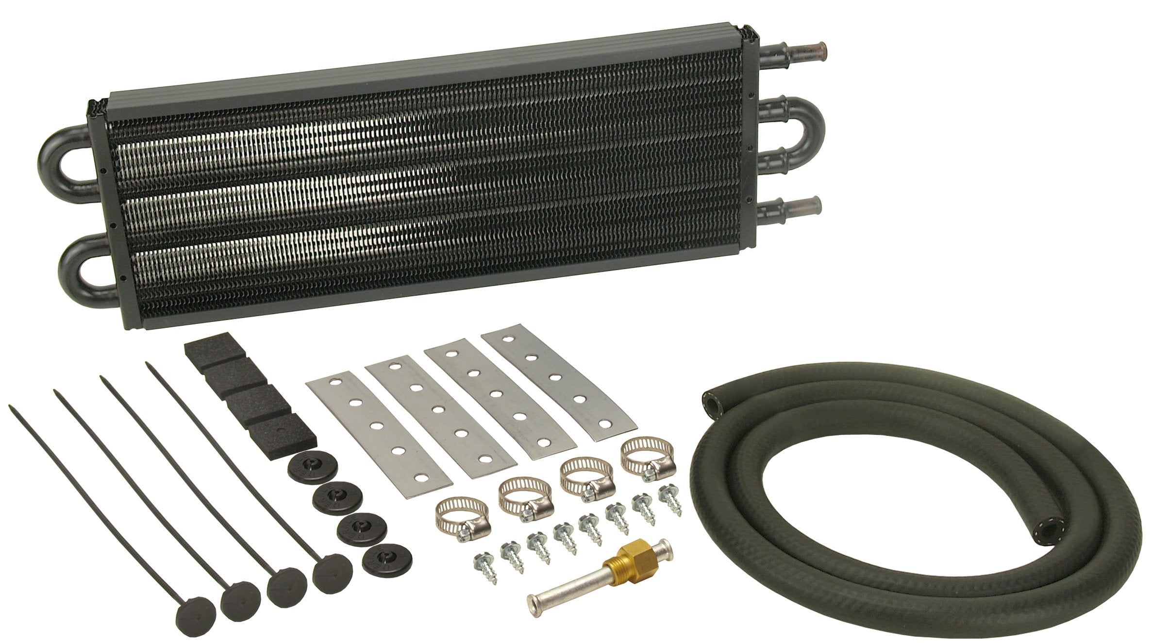 Derale 7000 Series Transmission Oil Cooler , Black 13102