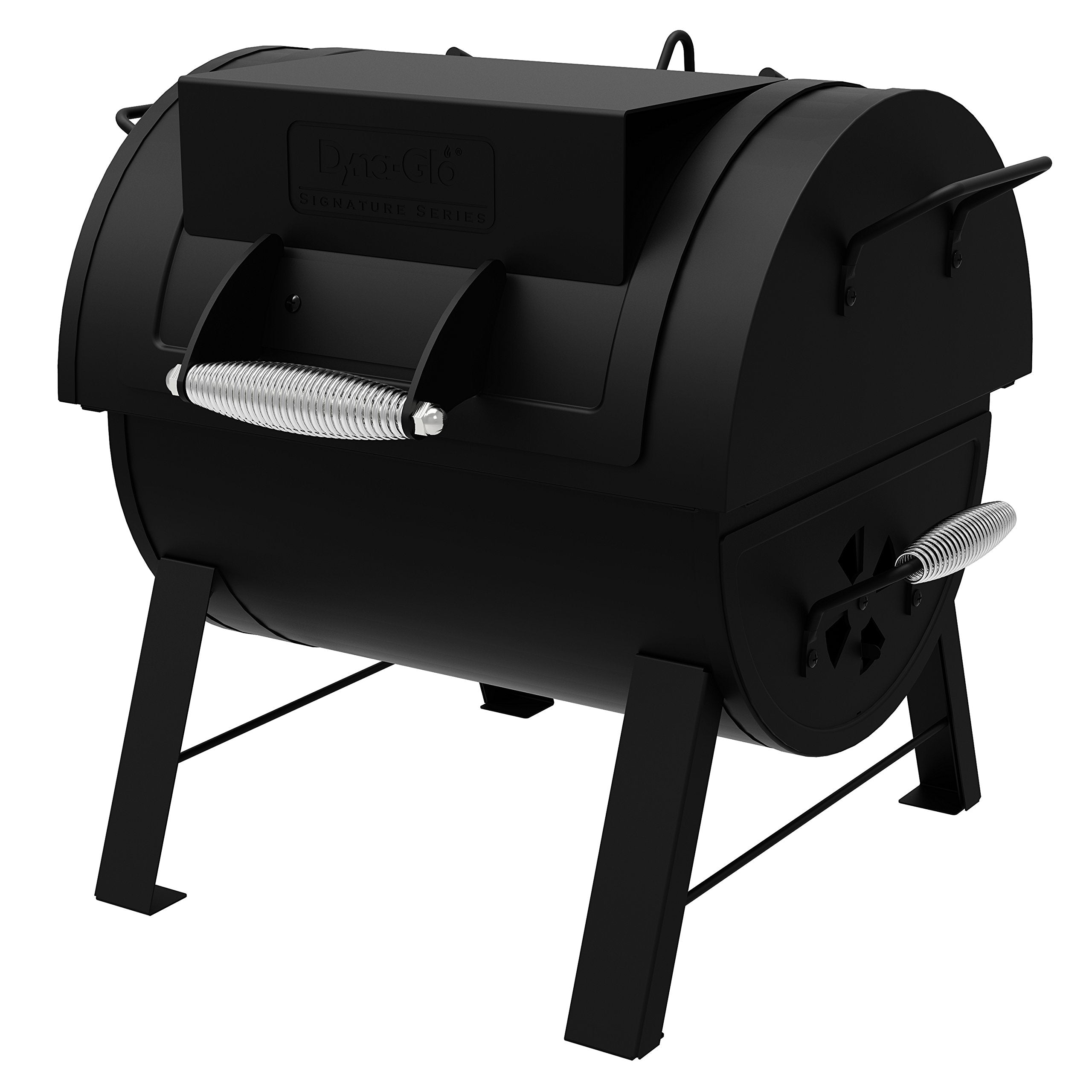 Dyna-Glo Portable Tabletop Charcoal Grill & Side Firebox DGSS287CB-D