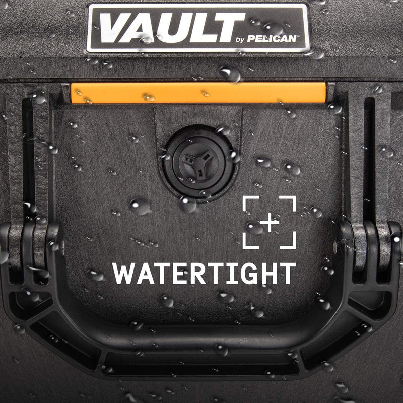 Vault Pelican V550 Hard Case with Foam (Black)