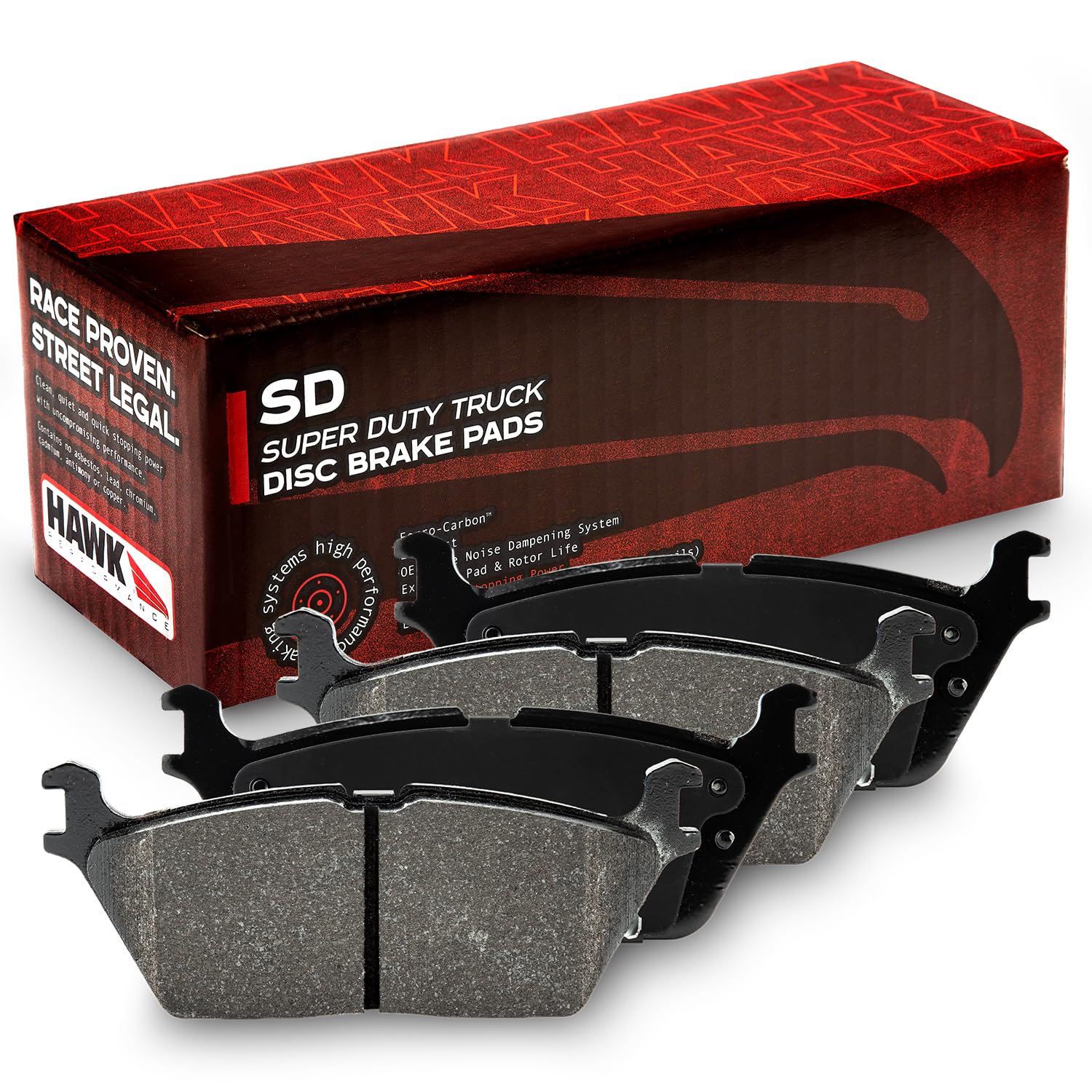 Super Duty Hawk Performance HB923P.706 Brake Pads Street