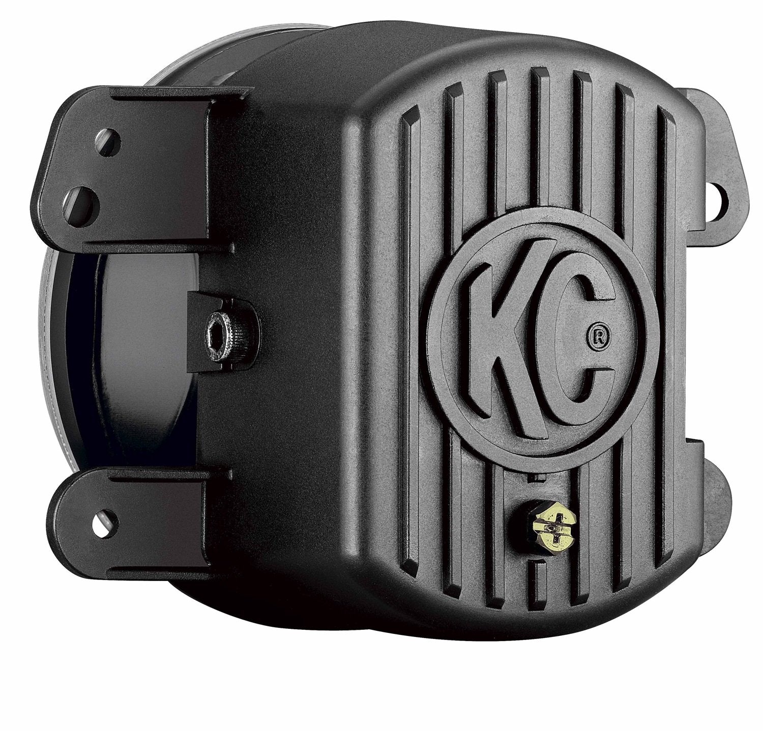 KC HiLiTES Gravity G4 1497 Amber LED Fog Light (SAE/ECE), clear (single)