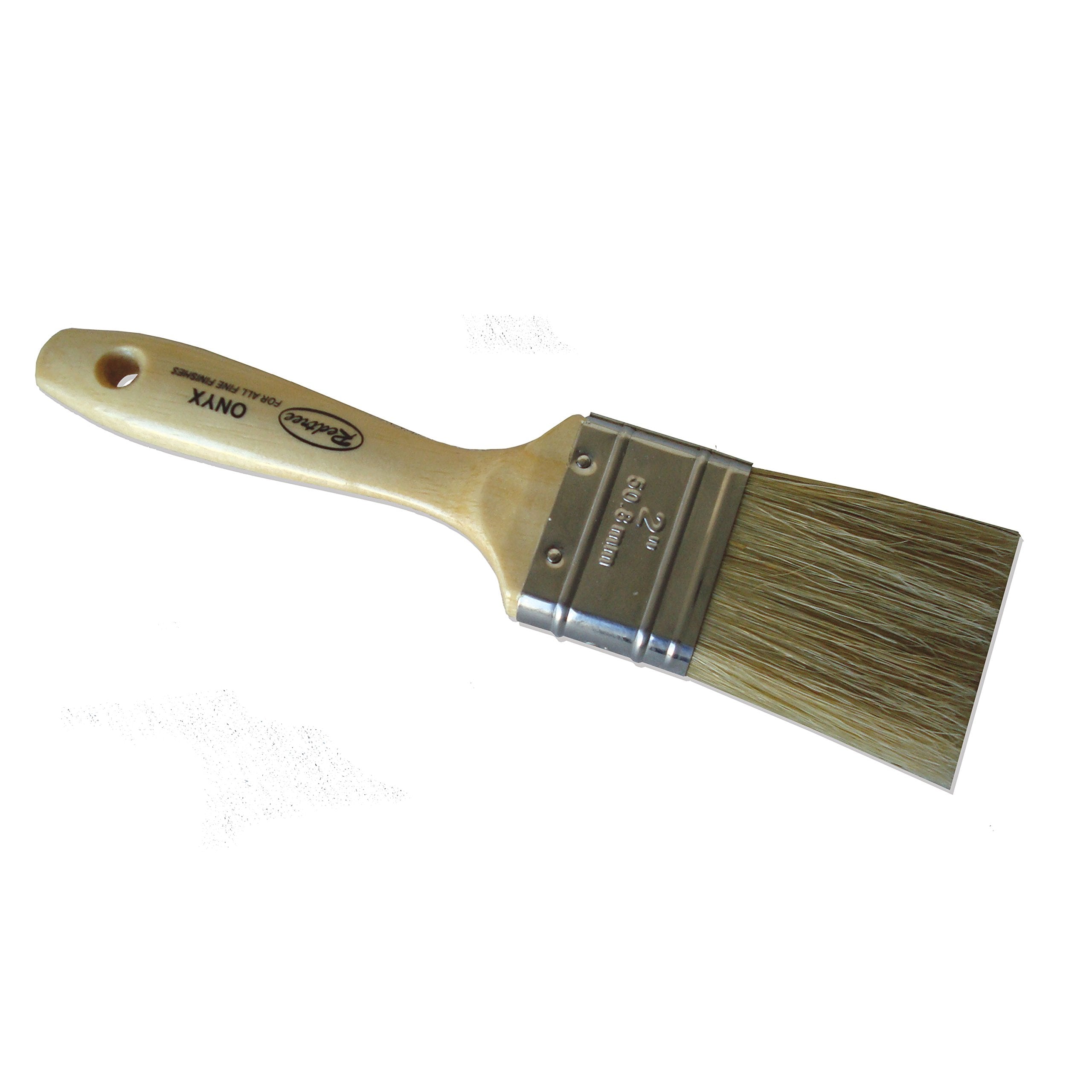 Onyx Fine Finish REDTREE 12033 Natural Bristle Paint Brush - 2"