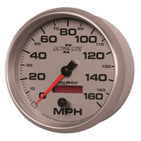 Auto Meter Ultra-Lite II 5" 160 mph In-Dash Electric Programmable Speedometer 4989