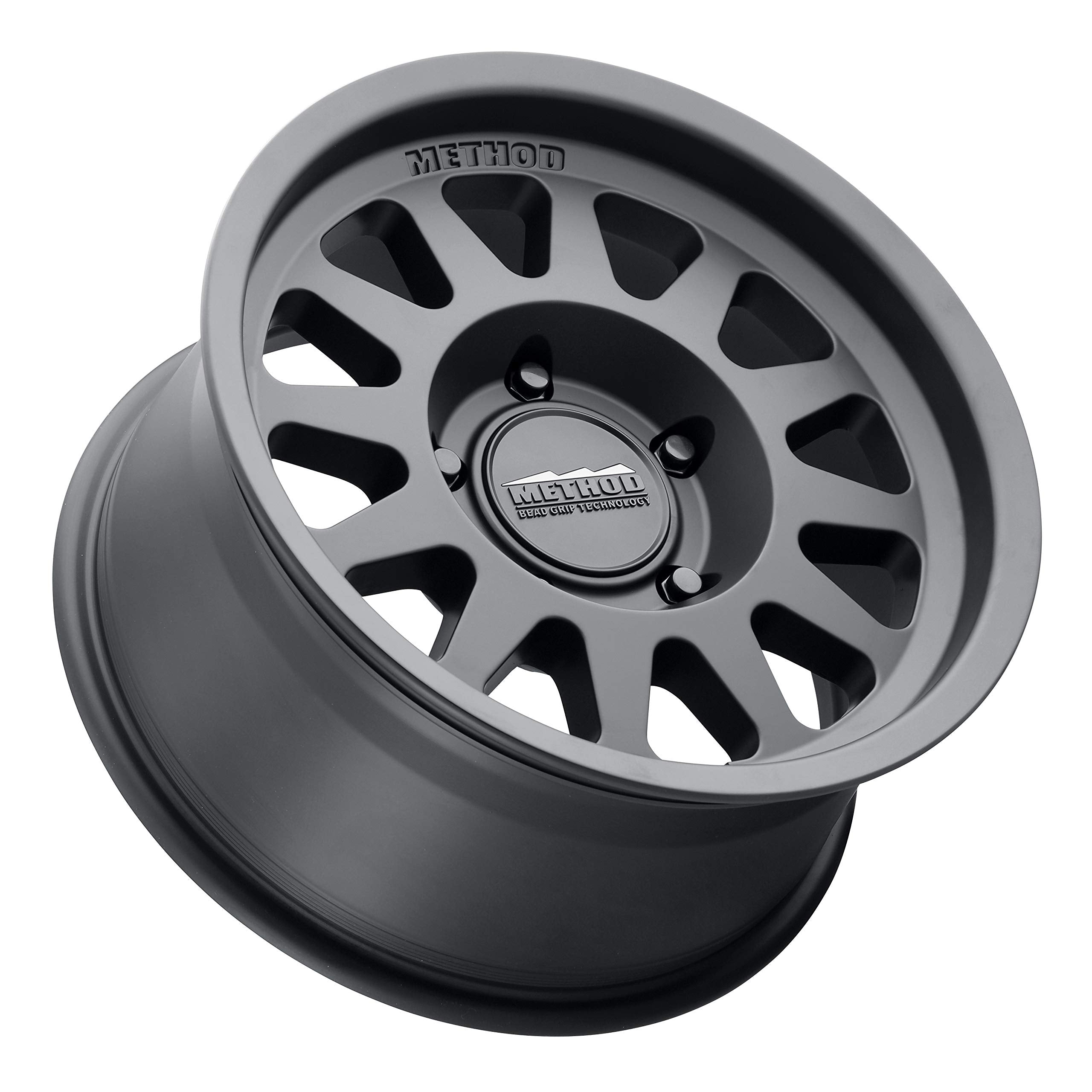 704 Method Race Wheels Matte Black 17x8.5" 5x5", 0mm offset 4.75" Backspace, MR70478550500