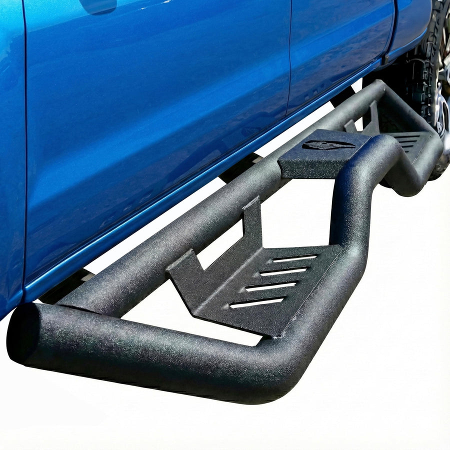 Tyger Auto Running Boards Tyger Kobra Compatible with 2019-2026 Ram 1500 (Not Fit 19-24 Classic) | Crew Cab | TG-KB2D25004 | Textured Black Drop Step Rail