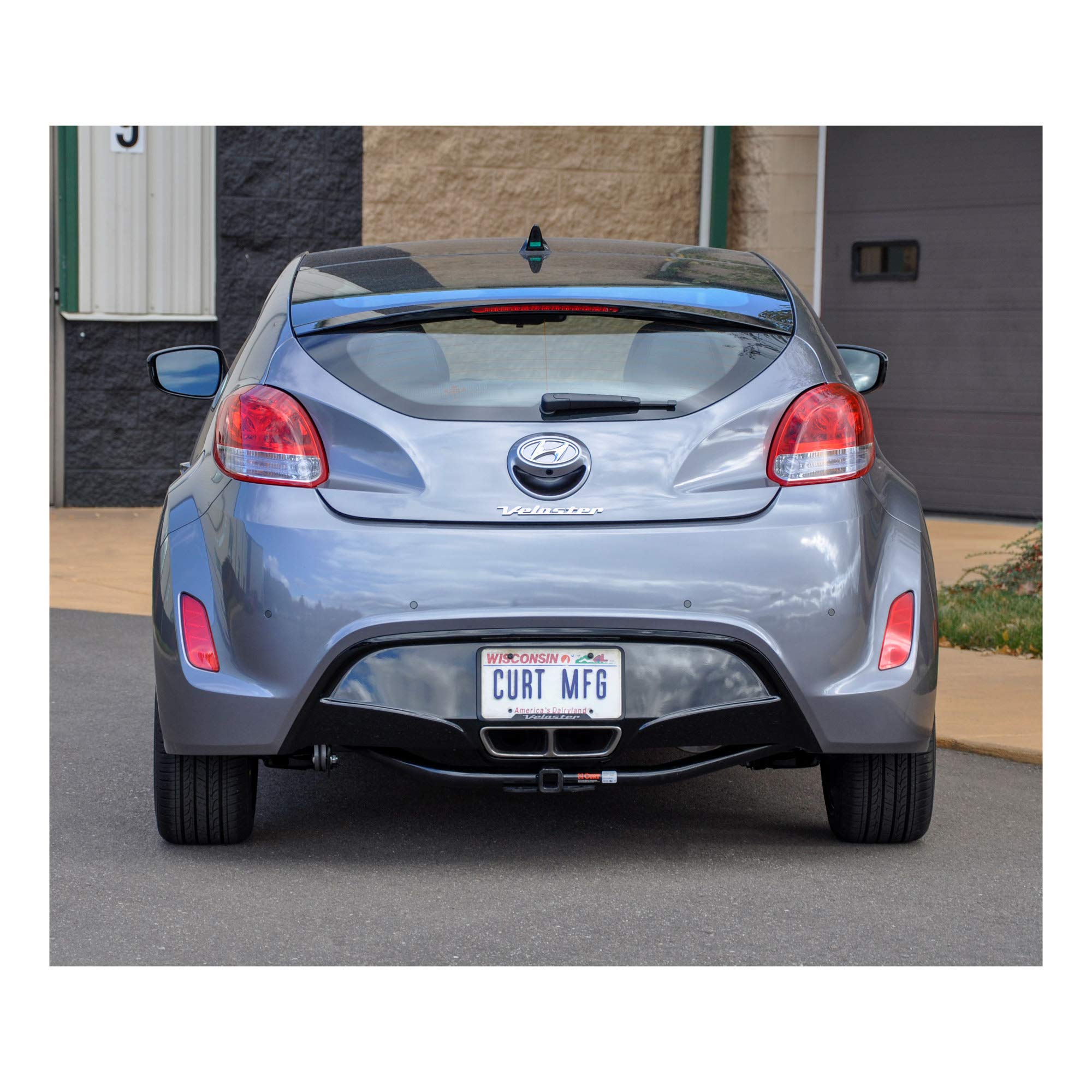 CURT Class 1 Trailer Hitch, 1-1/4-Inch Receiver, Fits Select Hyundai Veloster 11254