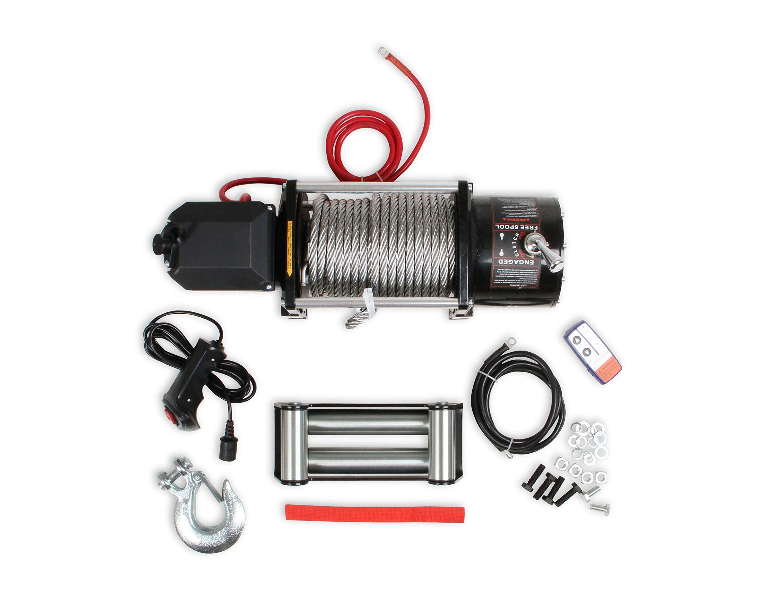 12V Anvil Off-Road Winch 17000 Lbs - Cable