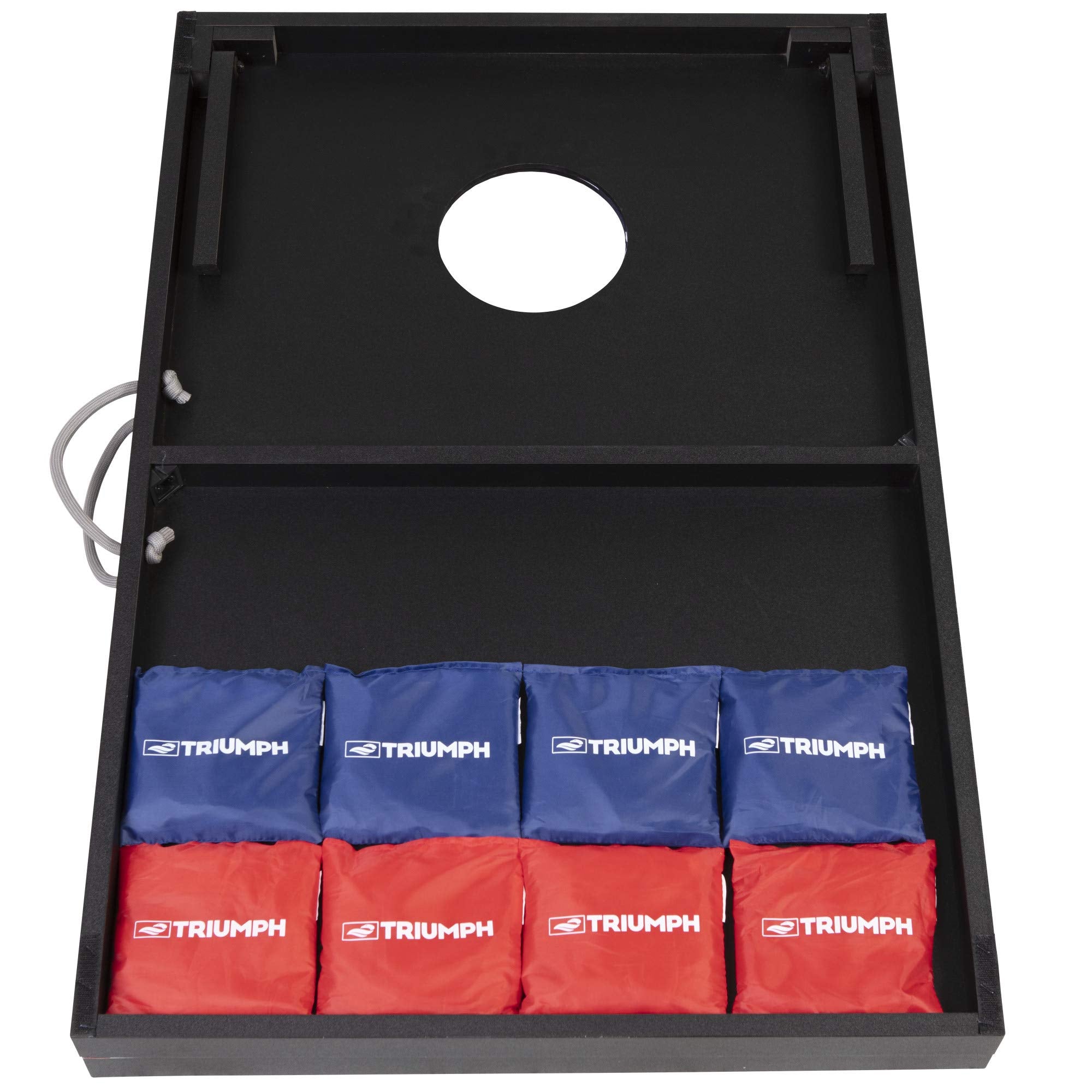 Triumph LED 2x3 Triumph Cornhole Bag Toss Set Includes Boards, 8 Cornhole Bags
