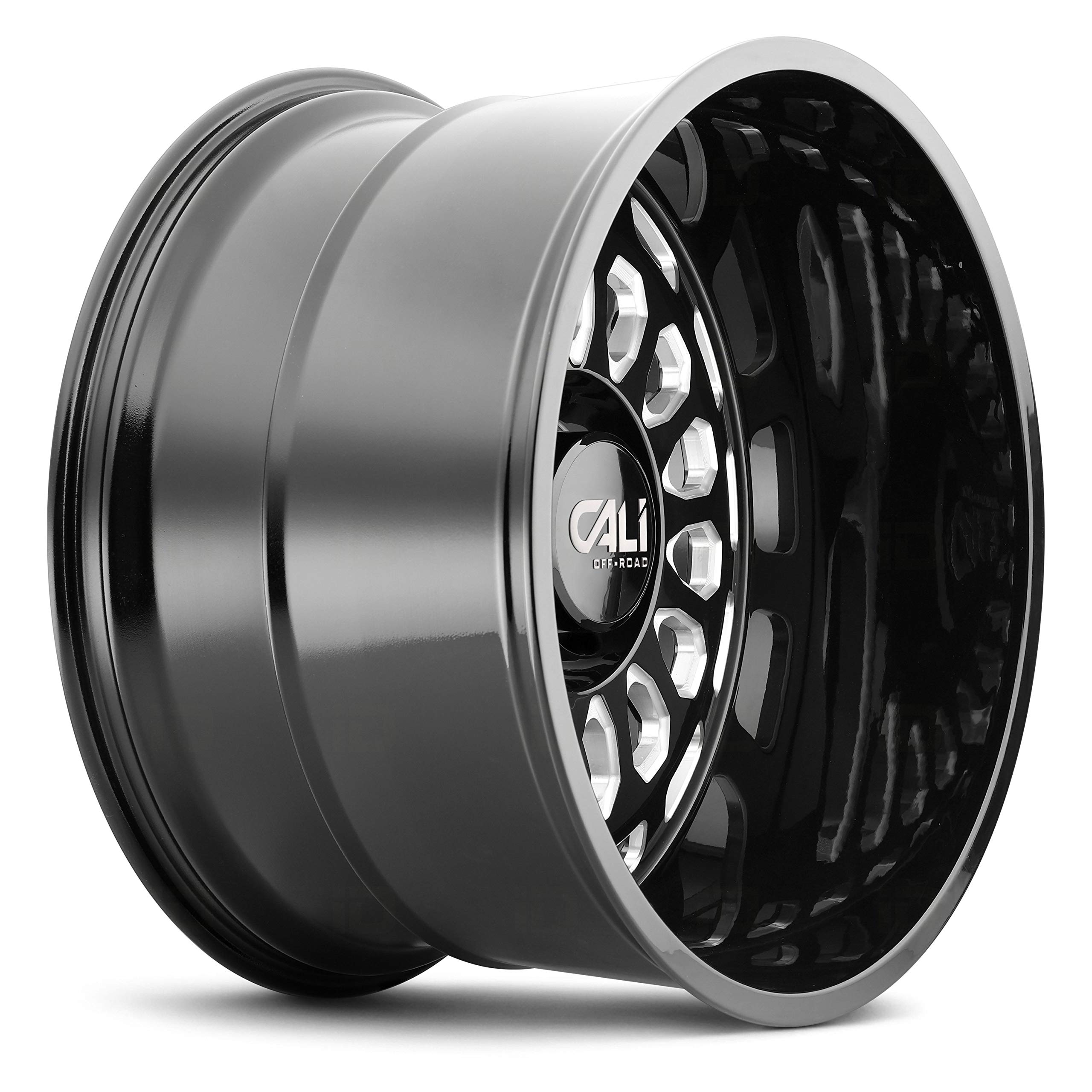 9113-24470BM CALI OFF-ROAD Paradox 9113 Gloss Black/Milled Spokes 24X14 8-170 -76mm 125.2mm