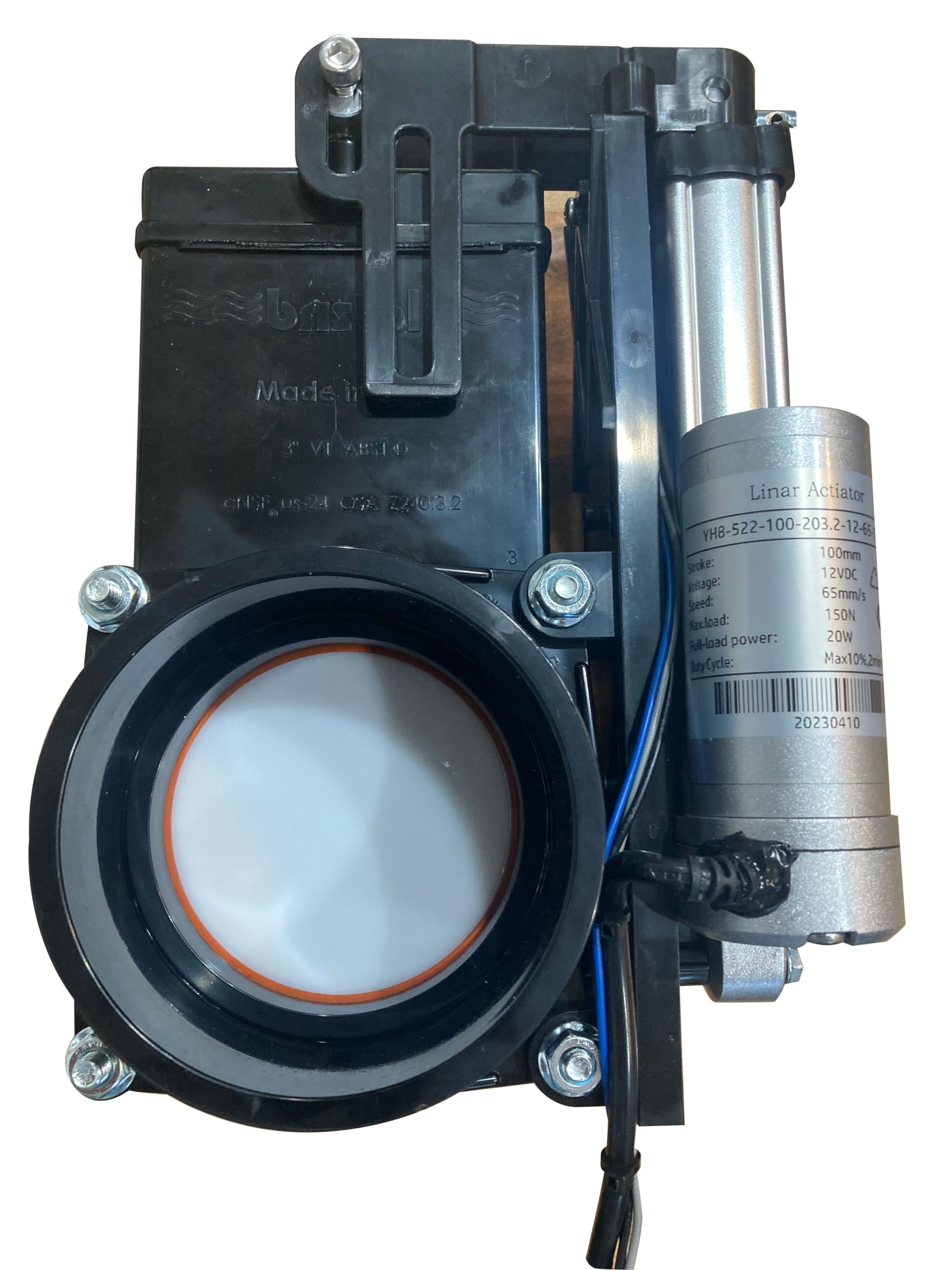 Bristol 3" Motorized Termination LaSalle Valve 66N4MDVAM