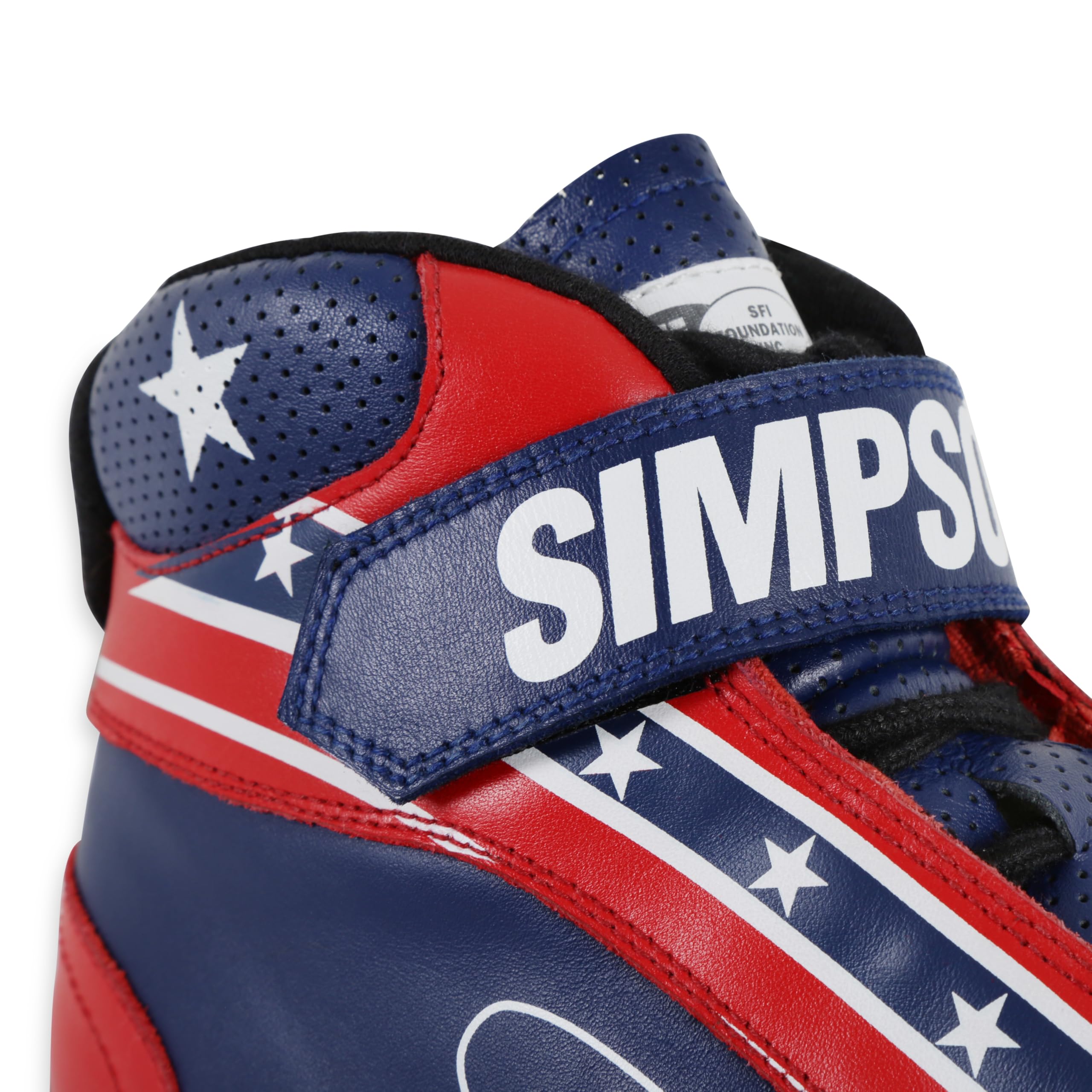 Simpson Racing DNA X2 Shoes Pair Adult Size 12 Patriot DX2120P