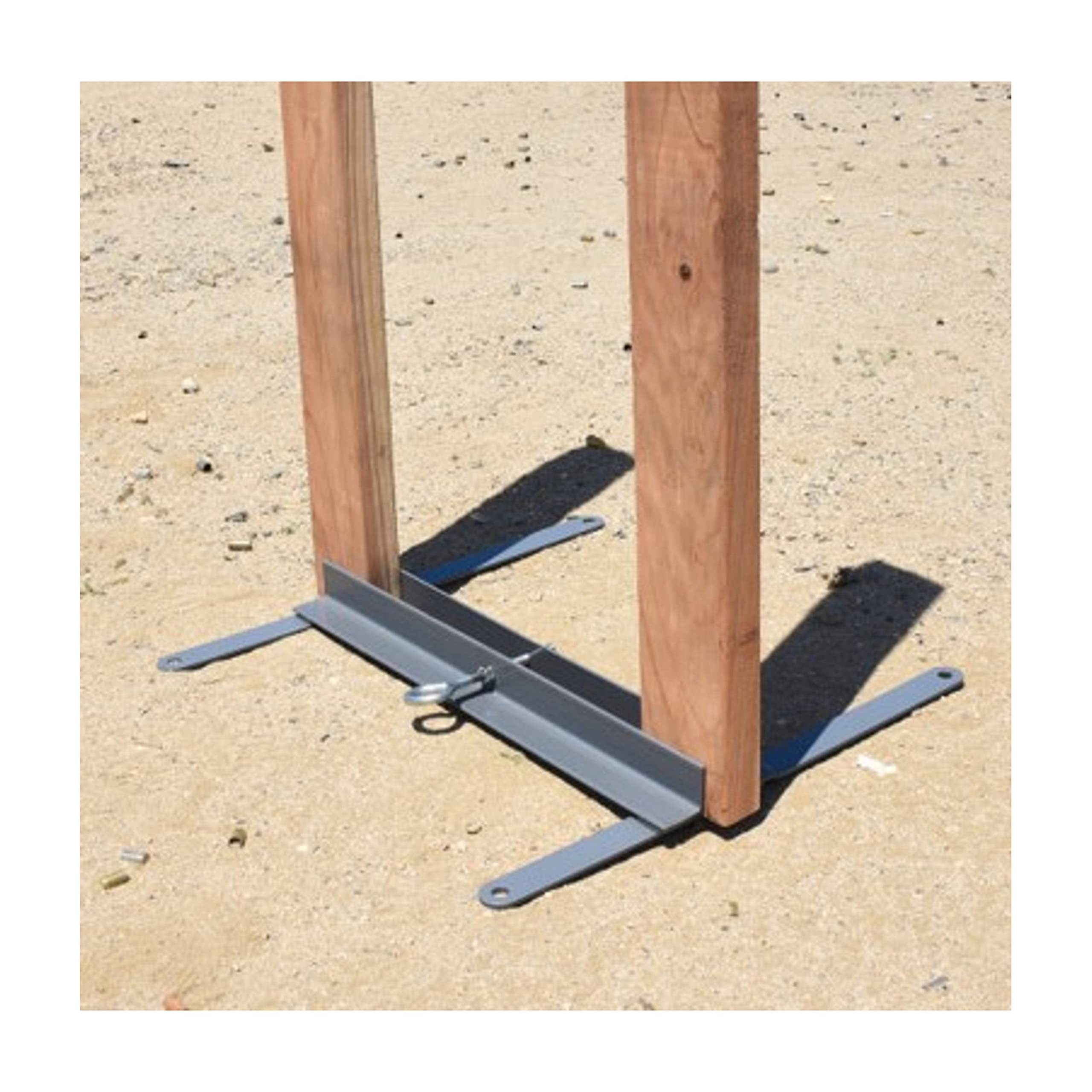 20" Birchwood Casey Steel Folding Target Stand for Shooting - Durable Versatile Target Base Stand with Collapsible Legs