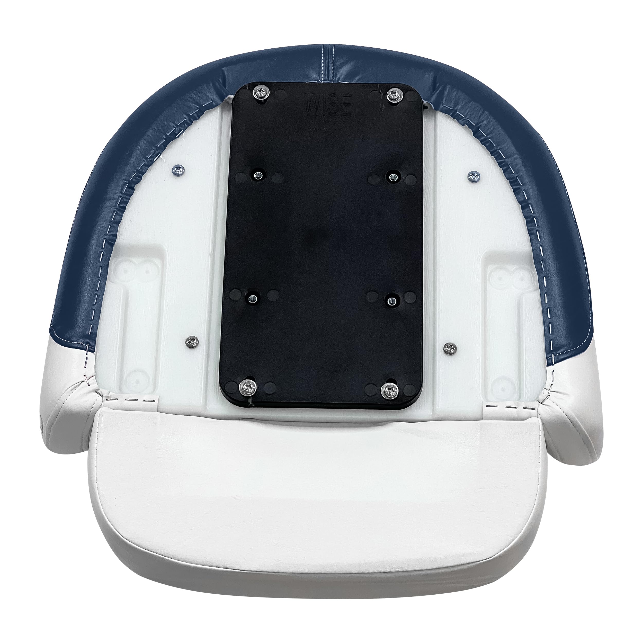 Baja Series Wise 3314-1773 Bucket Seat, Brite White/Grey/Round Midnight Blue