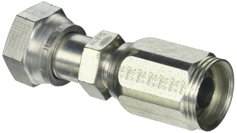 Gates Field Attachable Type T 12C2AT-12RFFORX for G2 Hose, 2 Wire, Female Flat-Face O-Ring Swivel, 3/4" ID
