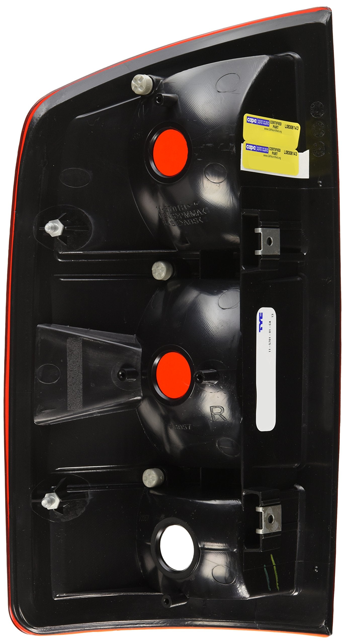Right TYC Tail Light Assembly Compatible with 2002-2006 Dodge Ram Pickup
