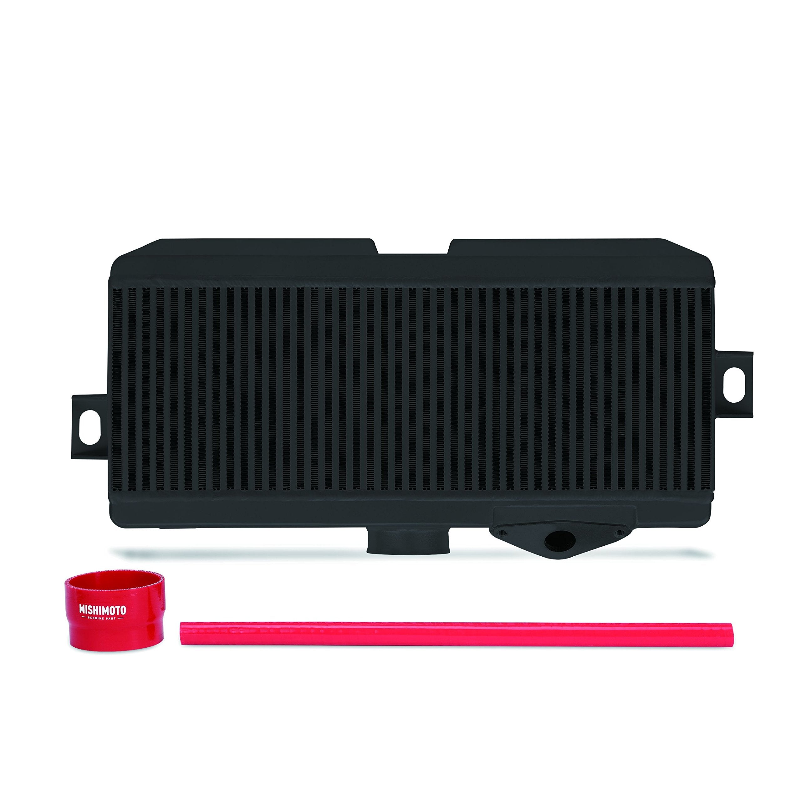 Mishimoto Top-Mount Intercooler Kit MMTMIC-STI-08BKRD Fits Subaru STI 2008-2014 Black Cooler, Red Hose