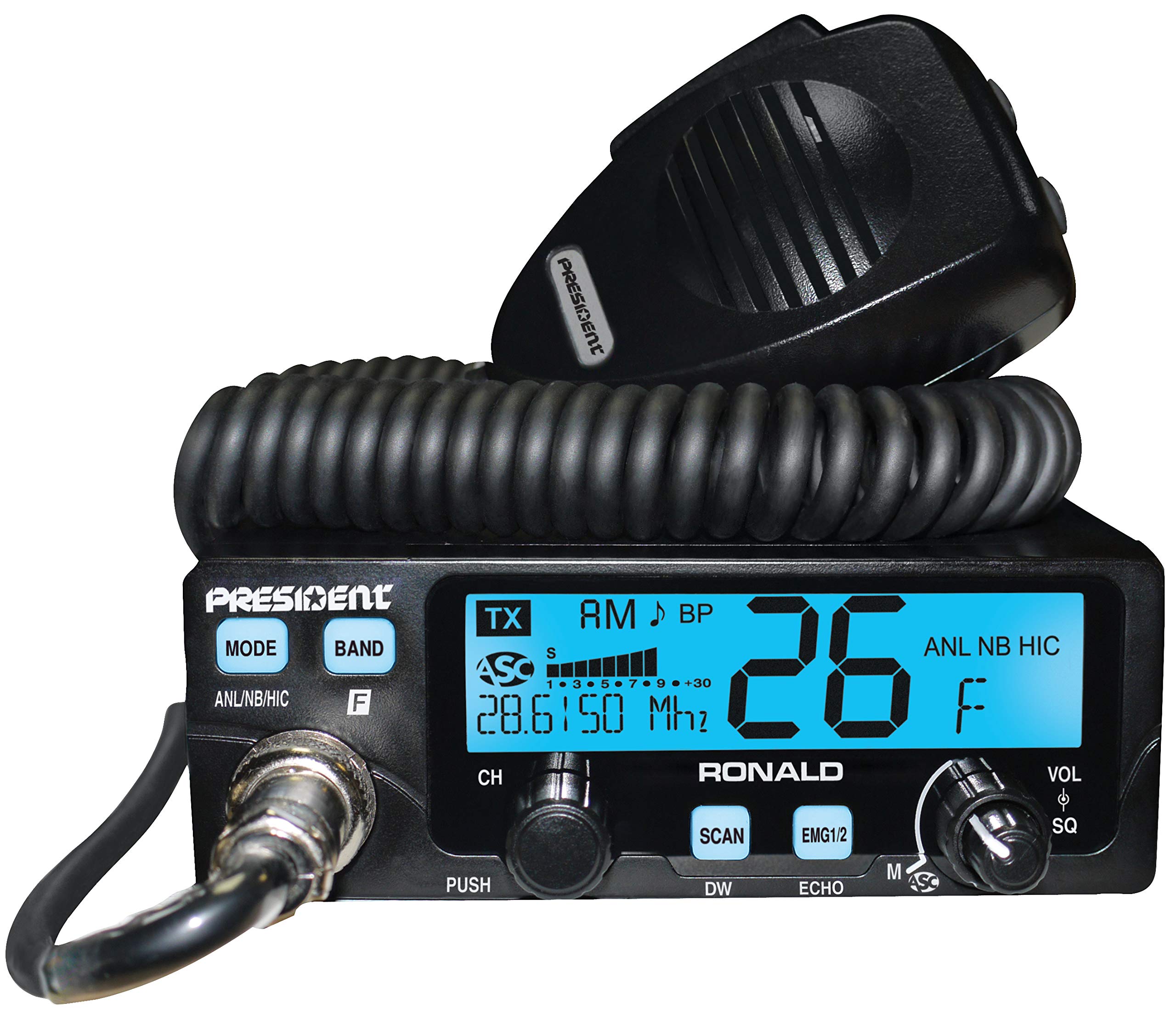 Ronald PRESIDENT 10 Meter Radio
