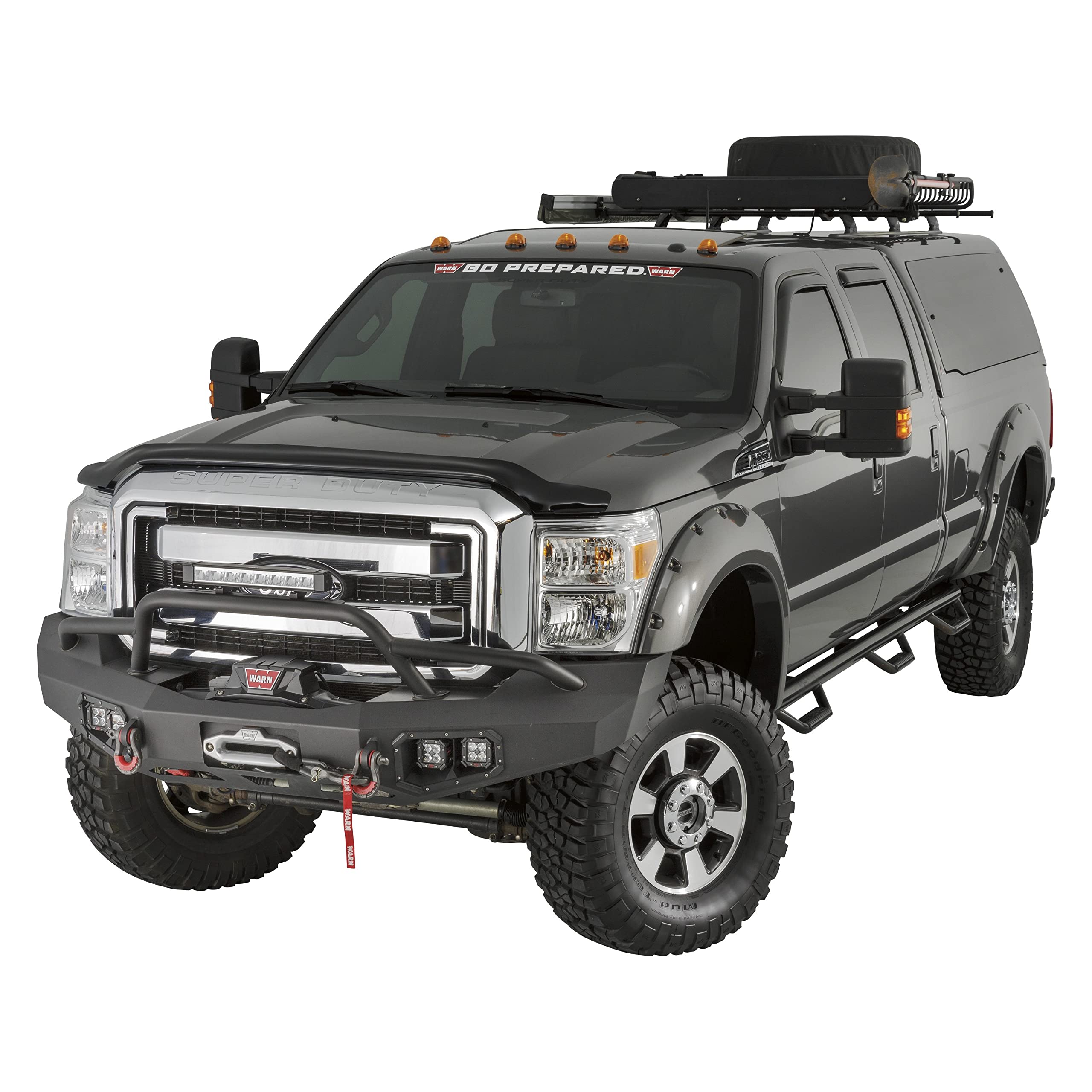 Ascent Baja WARN 100475 Grille Guard Tube Bar, Fits: Dodge Ram 1500 (2013-2018), Ford Super Duty F250, F350 (2011-2016)