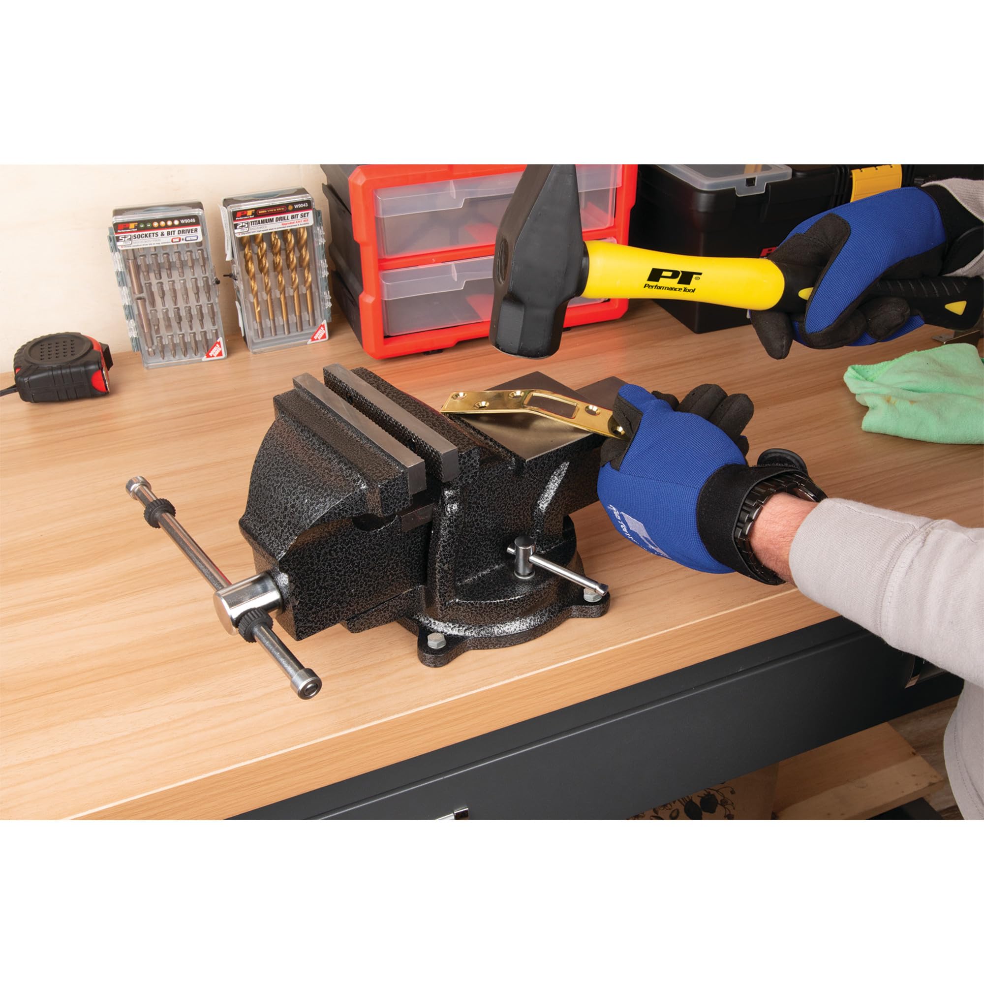 MV6 Performance Tool Hammer Tough 6-Inch Machinist Vise