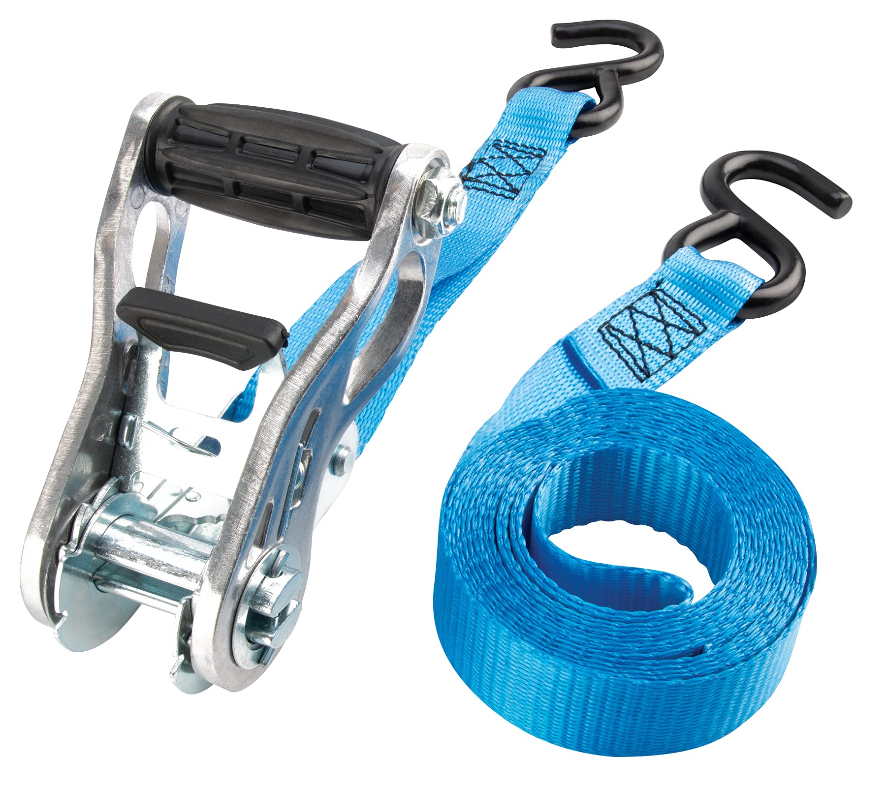 4Pk Performance Tool W1871 1-Inch X 10' Tie Down Straps SecureX - Heavy-Duty Ratchet Straps for Secure Hauling, Towing, and Cargo Control