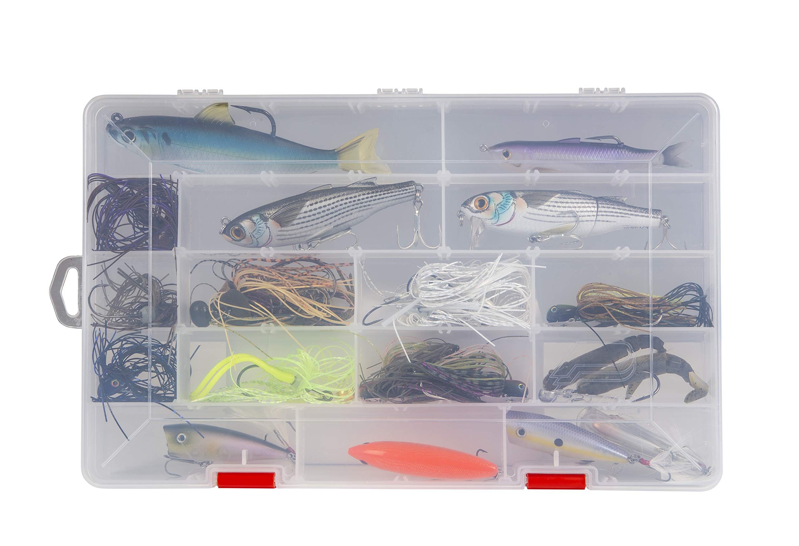 3700 Plano Rustrictor Thin Stowaway, Premium Tackle Storage with Rust Prevention, Clear