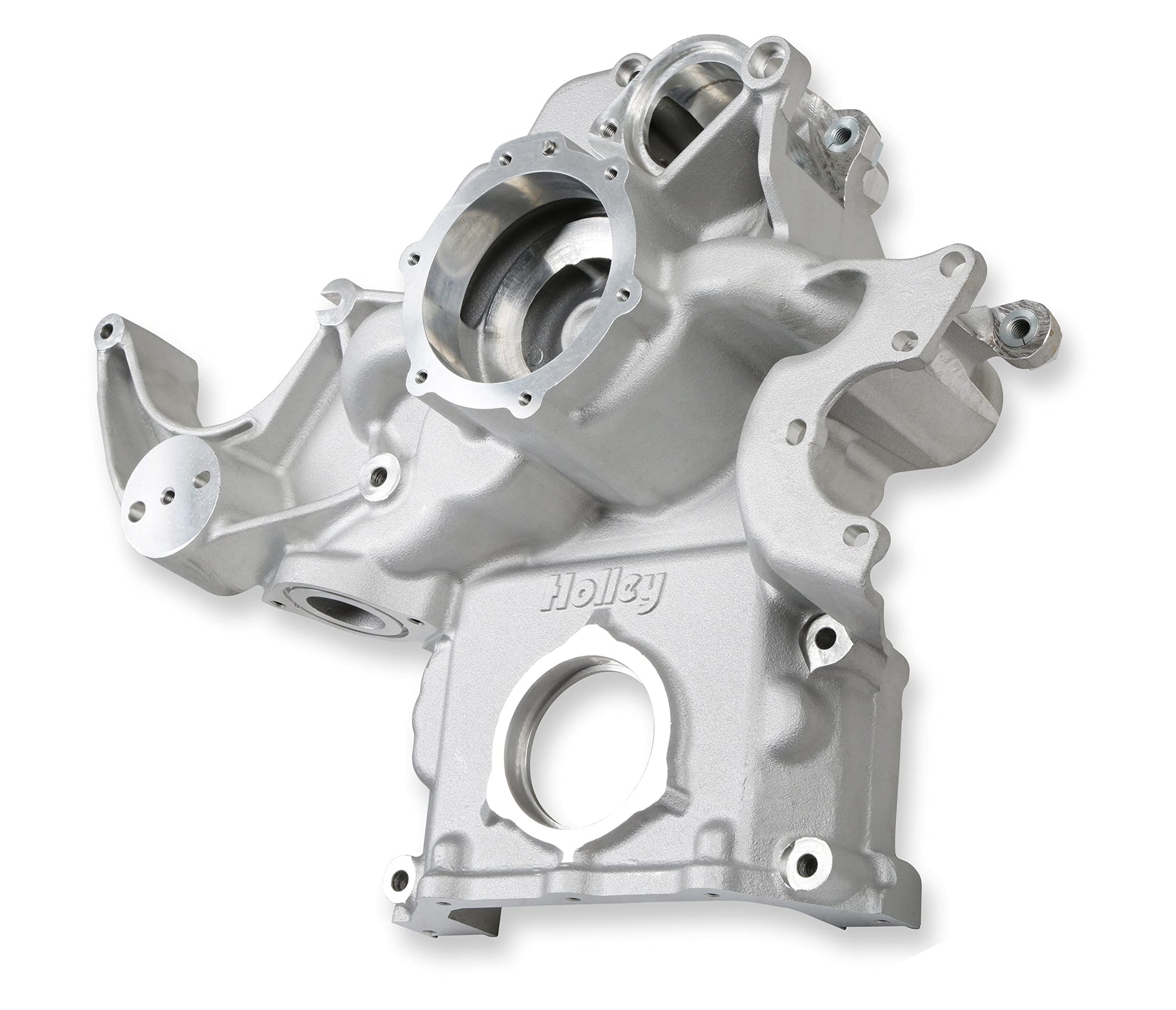 20-293 Holley Premium Mid-Mount Complete Accessory System - Natural Cast Finish