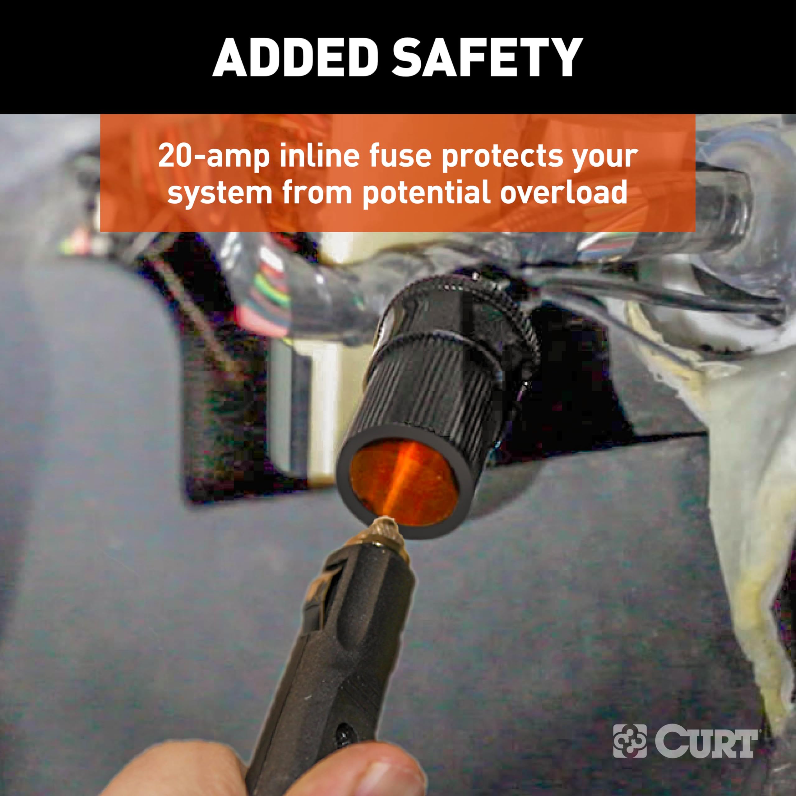 12-Volt CURT Battery Direct Kit for RVibrake