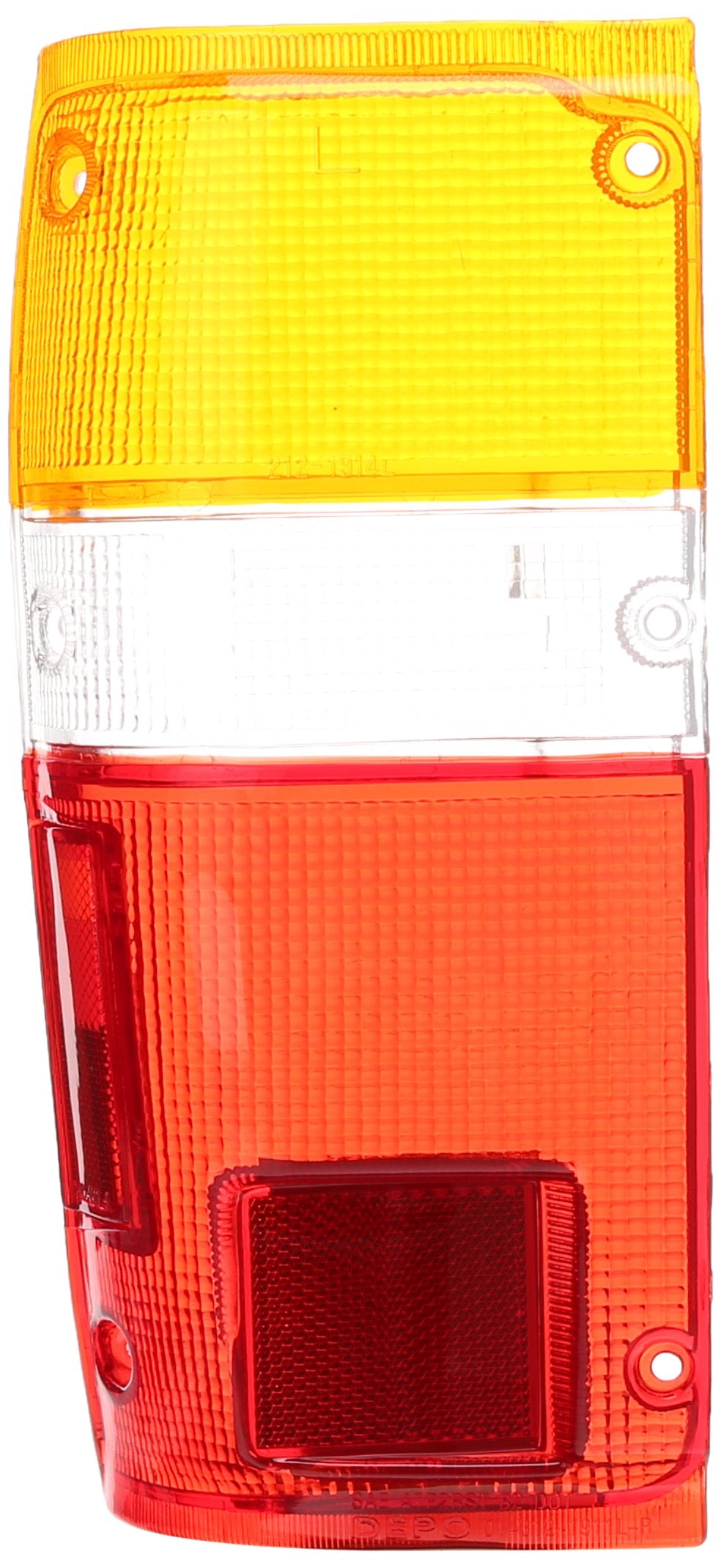 Replacement DEPO 00-312-1911L-S Driver Side Tail Light Lens