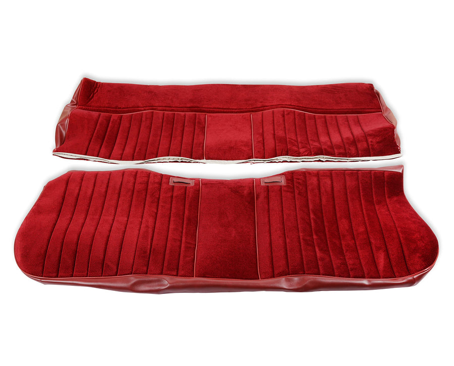 05-321 Brothers Trucks Upholstery-Deluxe Seat Cloth/Vinyl-Maroon/Burgundy