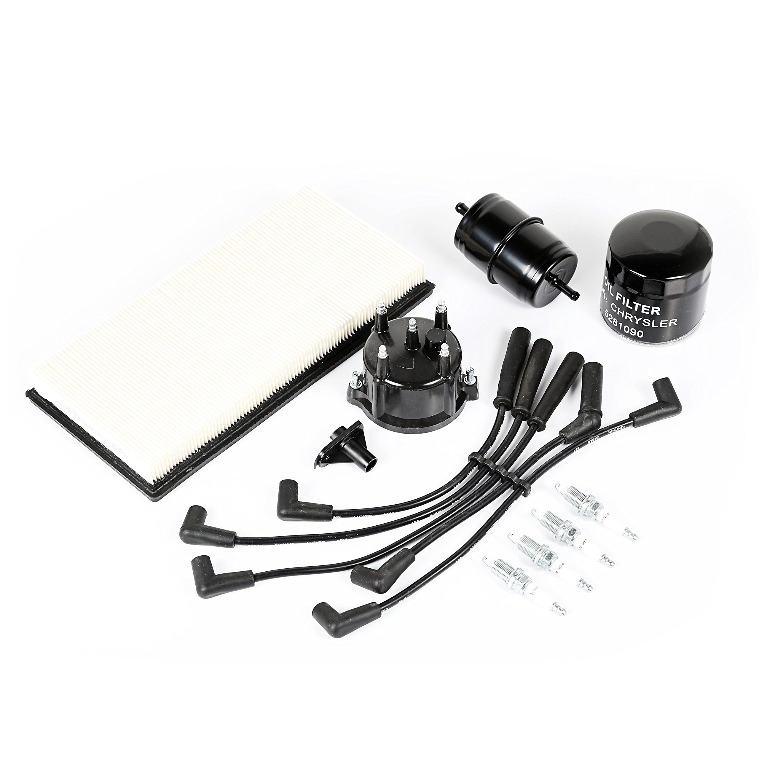 17256.21 | Omix-Ada | Ignition Tune Up Kit | OE Reference: TUK-021 | Fits 1997-1998 Jeep Cherokee XJ 2.5L