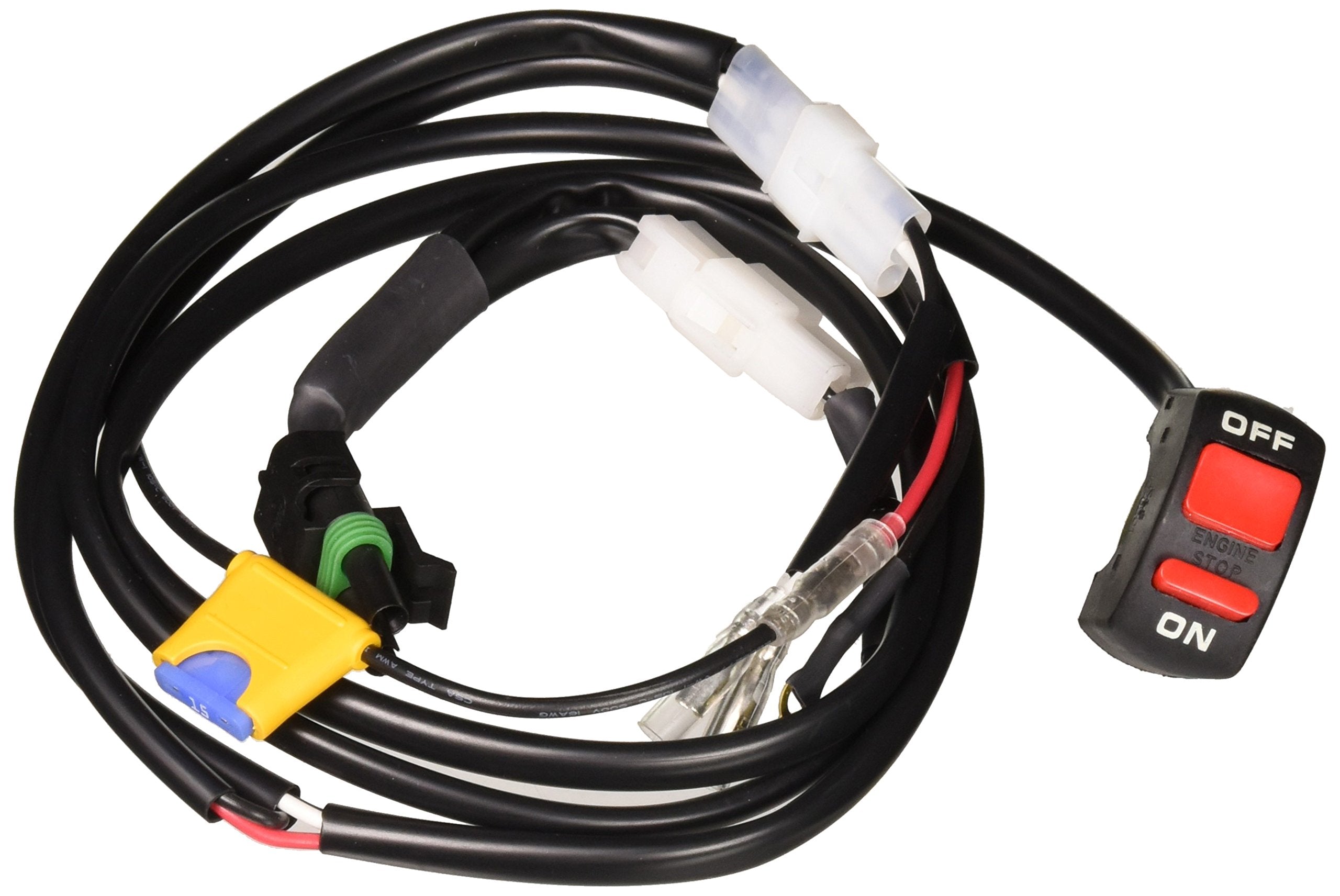 Baja Designs, Wiring Harness & Switch 611049, Black, Off Road Bikes (Universal), Single