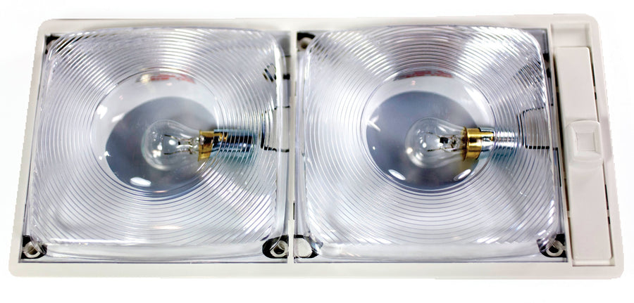 Single Light Arcon 11825 with White Lens and White Base