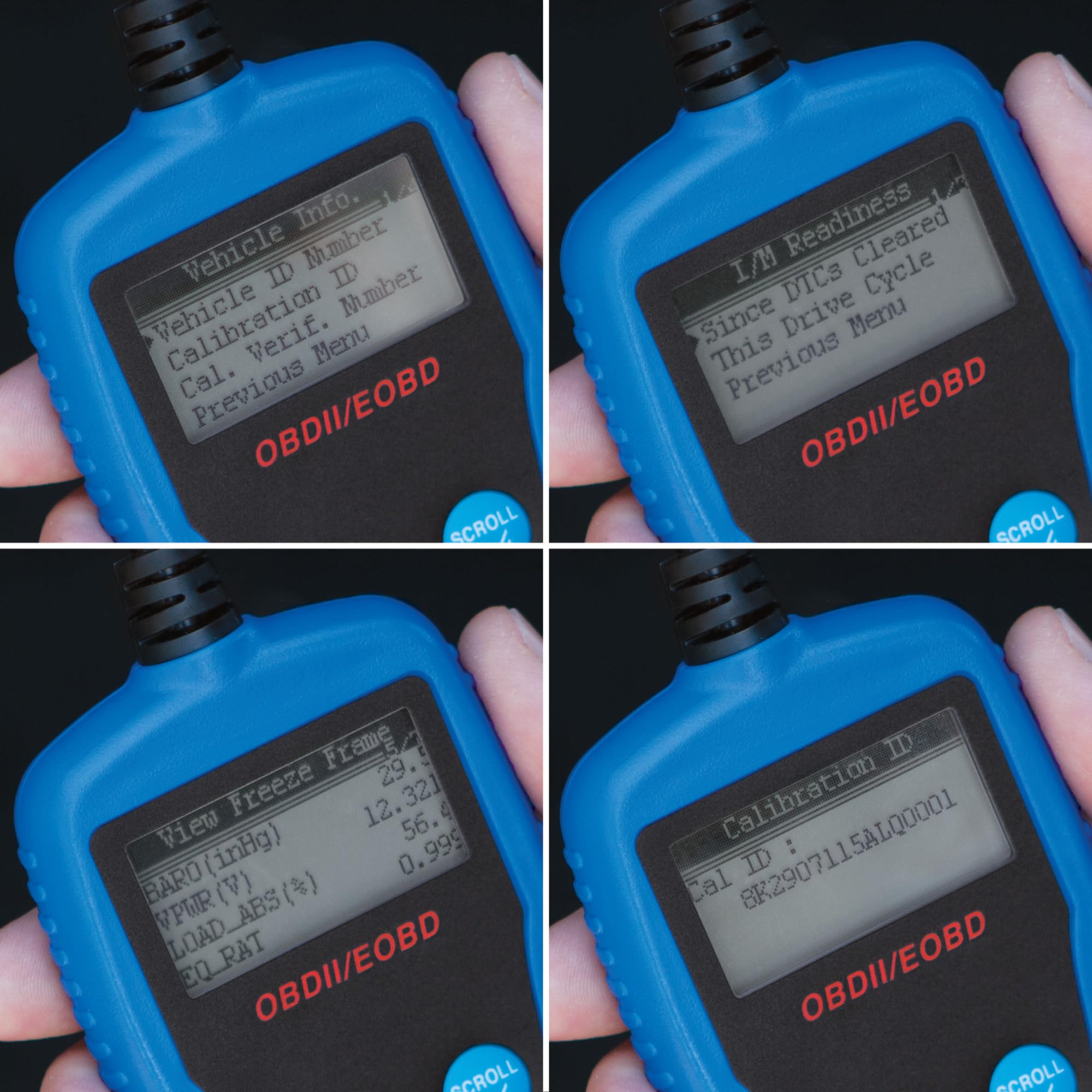 Universal Performance Tool W2976 Multilingual CAN OBDII Scanner Tool (for Check Engine Light, Diagnostics & Emission Readiness Status)