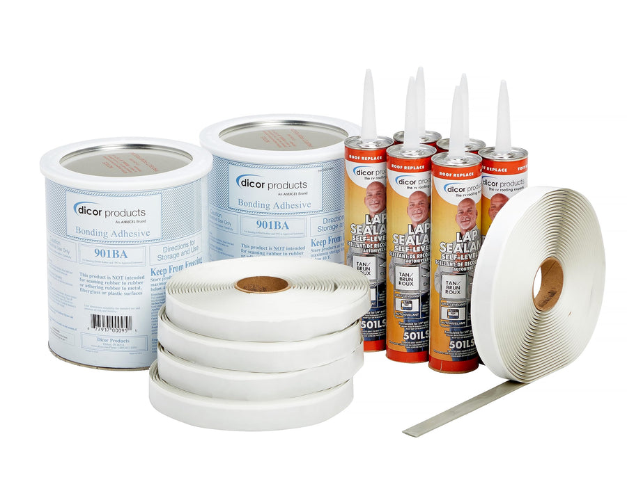 Rubber Roof Kit Dicor 401CK-T