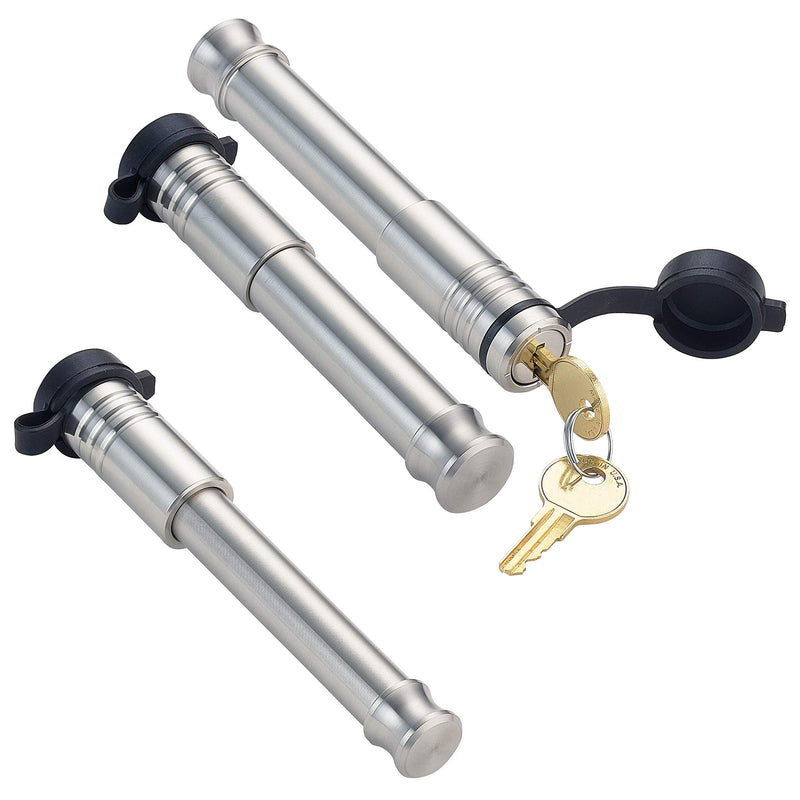 3 Pack Mixed 2.5, Keyed Alike, Hitch Locks for Bumper Hitch ShockerHitch - Includes Lock for 2.5" Receiver