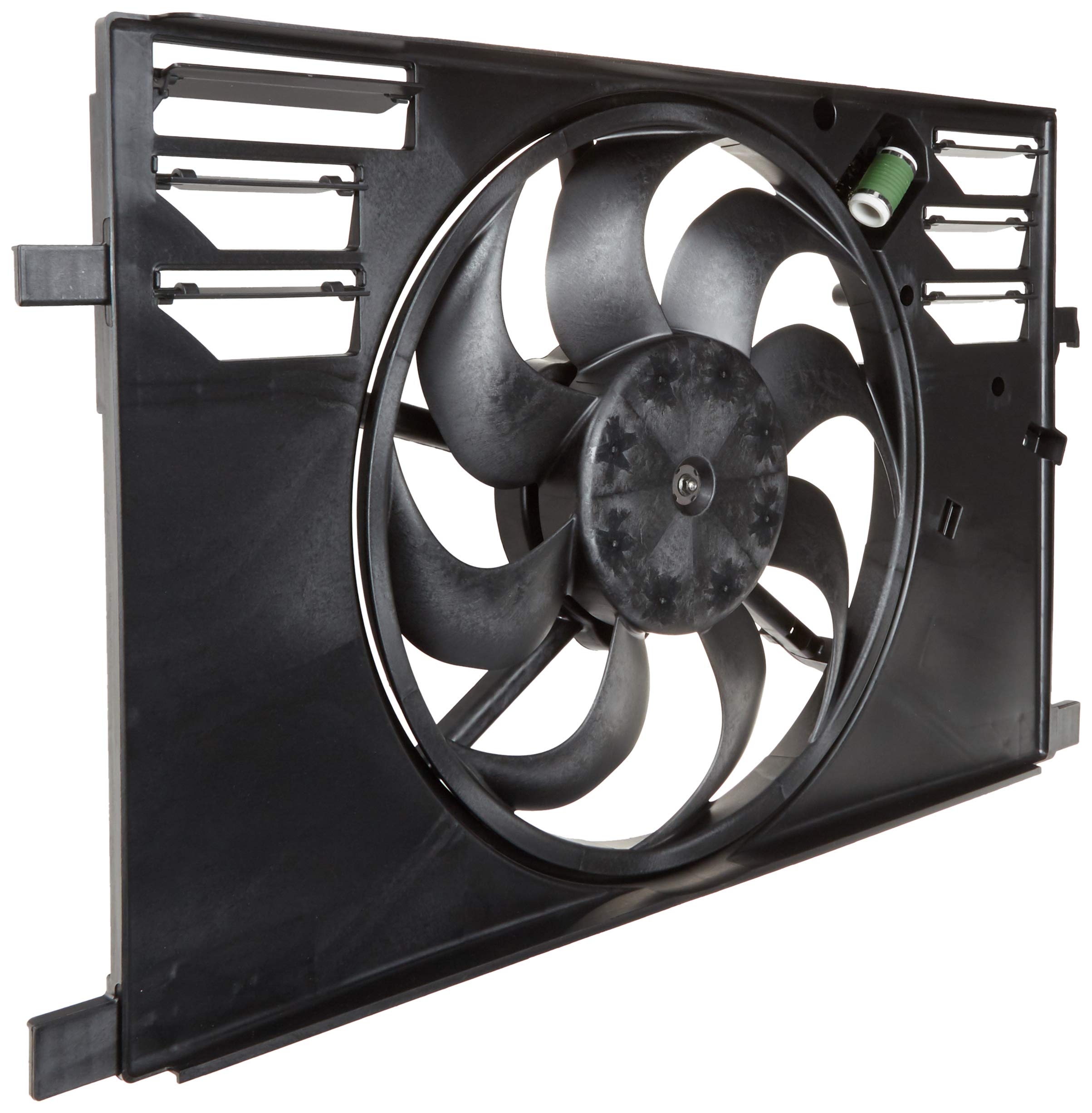 Cooling Fan Assembly TYC 623740 Compatible with 2015-2018 Jeep Renegade, Black