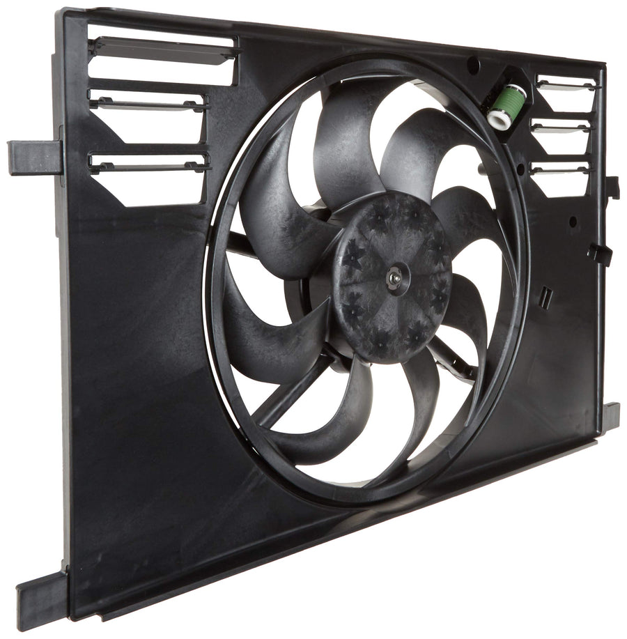 Cooling Fan Assembly TYC 623740 Compatible with 2015-2018 Jeep Renegade, Black