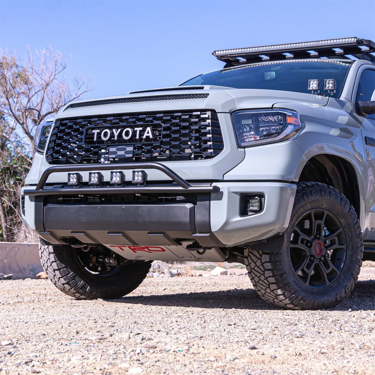ZROADZ Front Bumper Z329661-KIT Tube LED Kit 2014-2021 Toyota Tundra Black