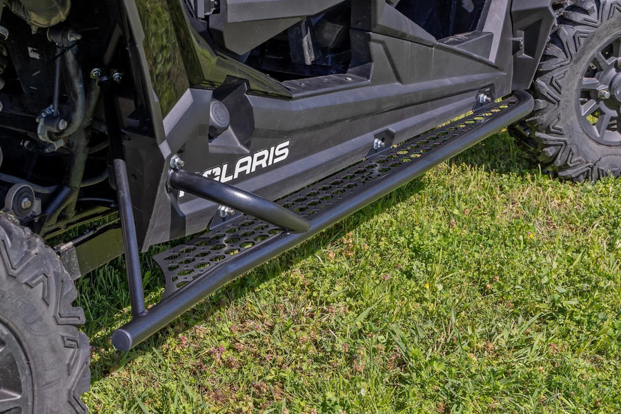 Rough Country Rock Sliders for RZR XP4 1000 Polaris (2019-2023) - Fits 4-Seater Models, Protects UTV from Rocks, Trees, Debris