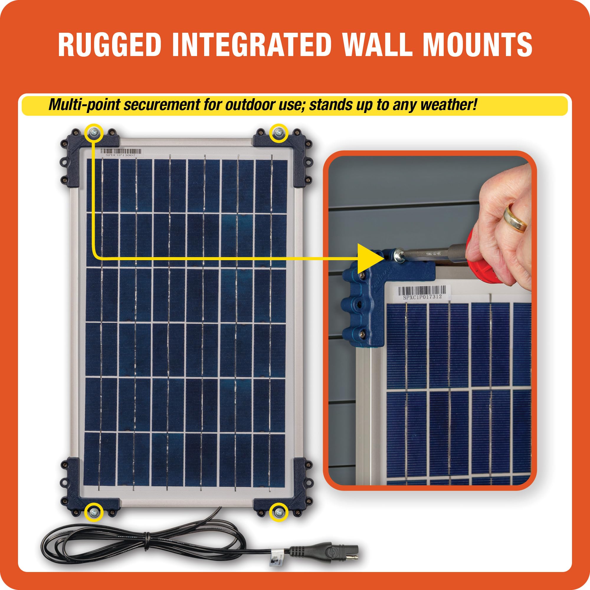 Solar Optimate Duo, TM522-D2, 6-Step 12V / 12.8V 1.6A Weatherproof Charger & Battery Saving Maintainer
