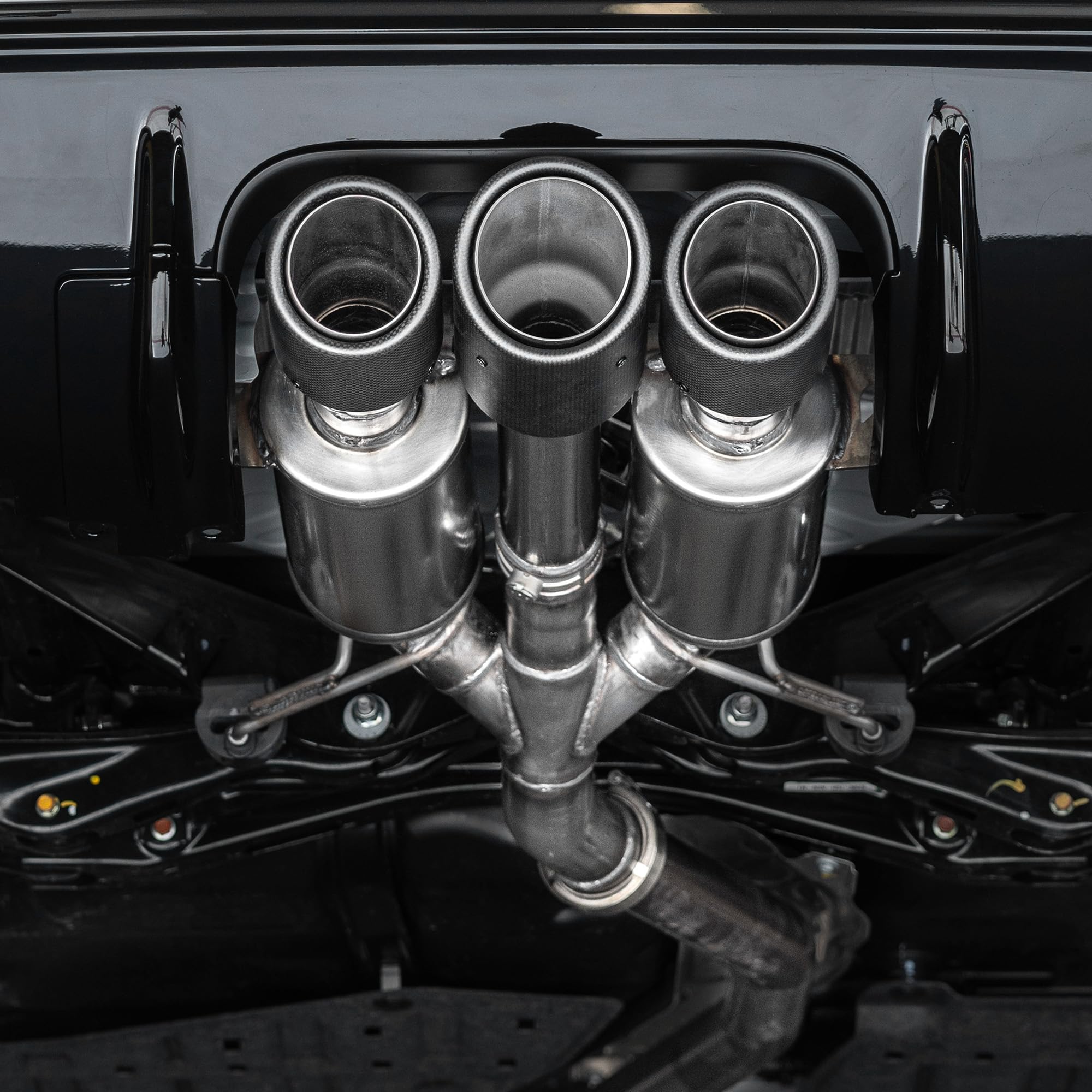 Performance Exhaust System MagnaFlow Kit 19708: Cat-Back, SPEQ Series, Compatible with 2023-2025 Honda Civic Type R 2.0L, Triple Center Rear Exit