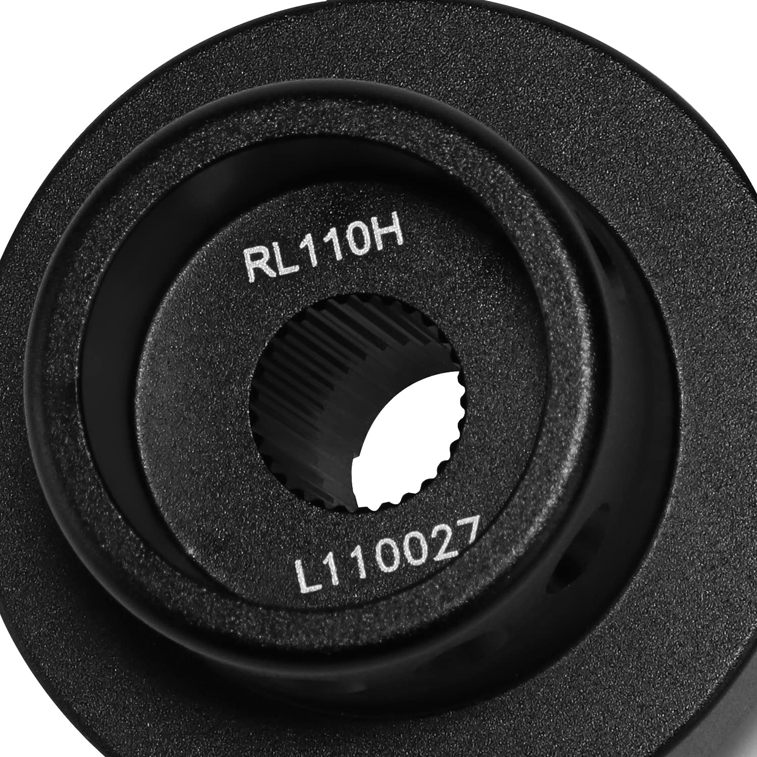 Steering Wheel Short Hub Adapter NRG Innovations SRK-RL110H-BK Compatible with 92-95 Honda Civic / 93-97 Del Sol / 90-93 Accord / 92-96 Prelude,Black