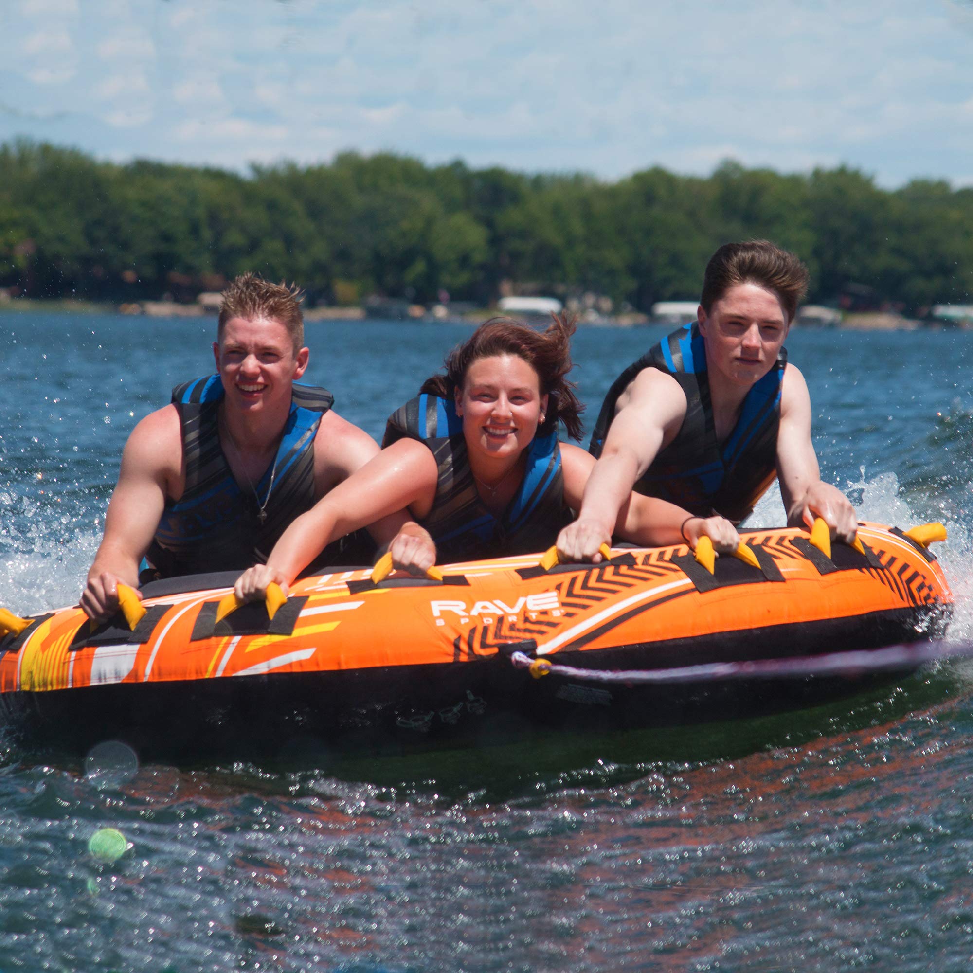 Mass Frantic RAVE Sports 4 Person Towable Tube 2.0 Edition