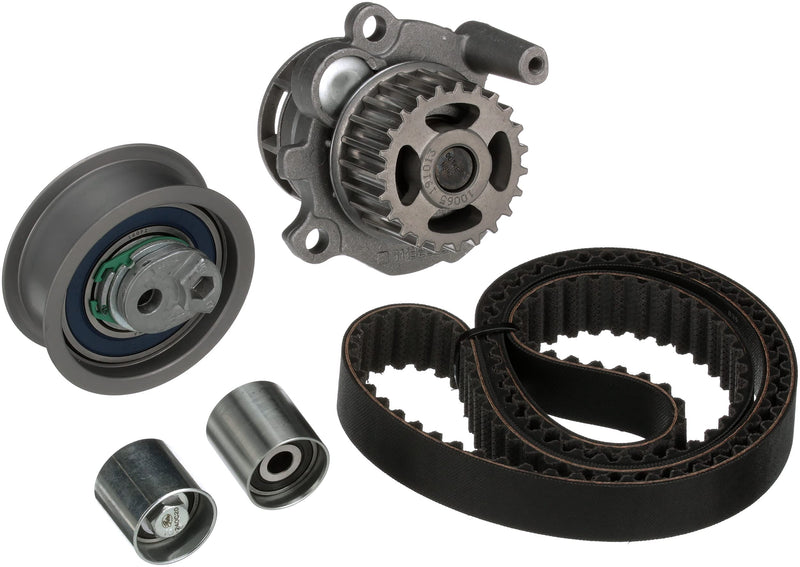 Gates PowerGrip TCKWP334M Premium Timing Belt Component Kit with Water Pump