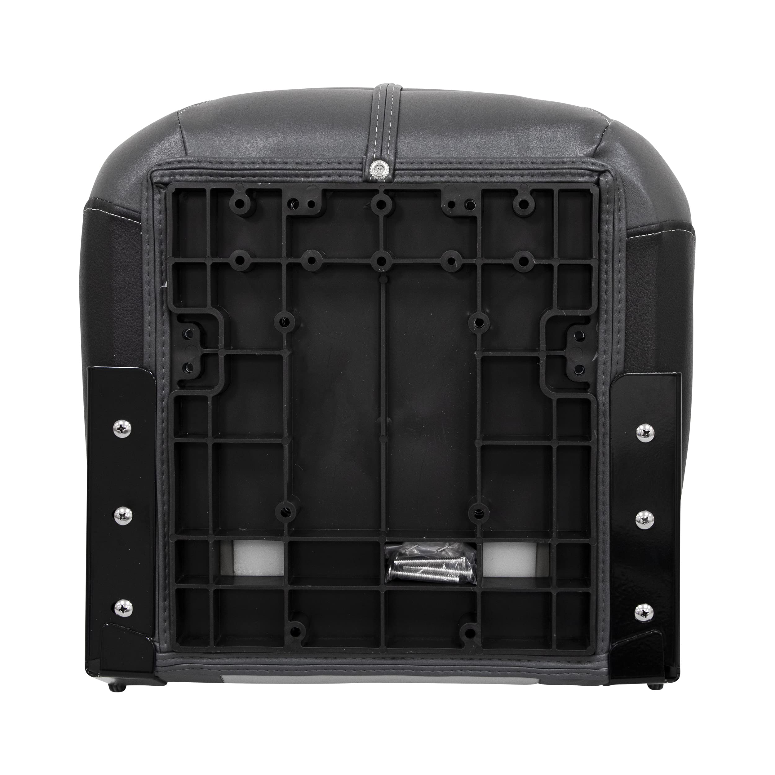 3304-860 Wise Pro-Angler Series High Back Boat Seat Charcoal/Black/Marble Grey