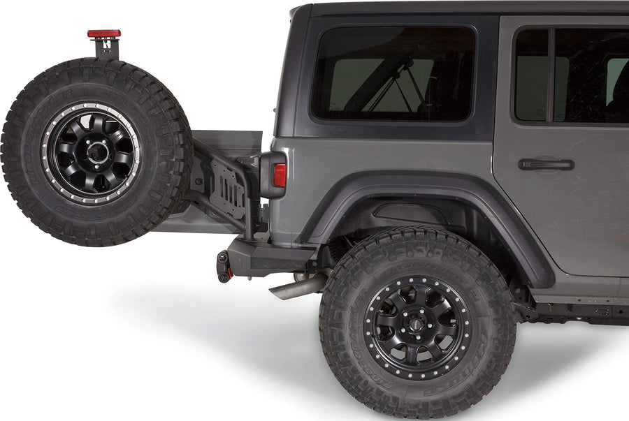 Jeep JL WARN Elite Rear Tire Carrier 102255