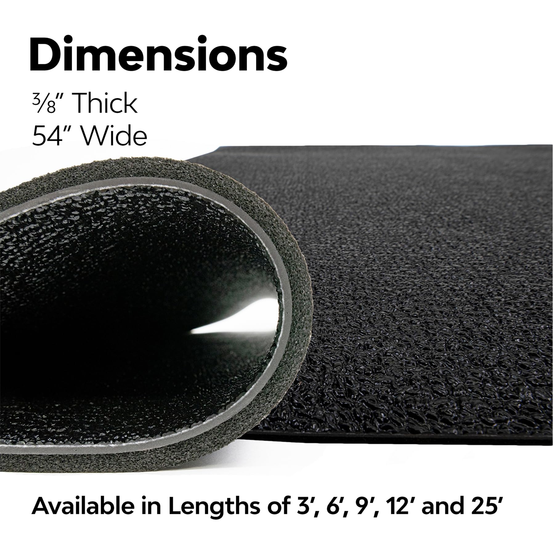 Dynamat DynaDeck Floor Liner Automotive – Mat for Cars, Trucks, SUVs, Boats & RVs – Waterproof & Noise Dampening Material That Blocks Engine & Exhaust Heat – Made in The USA, 54” W x 9” L