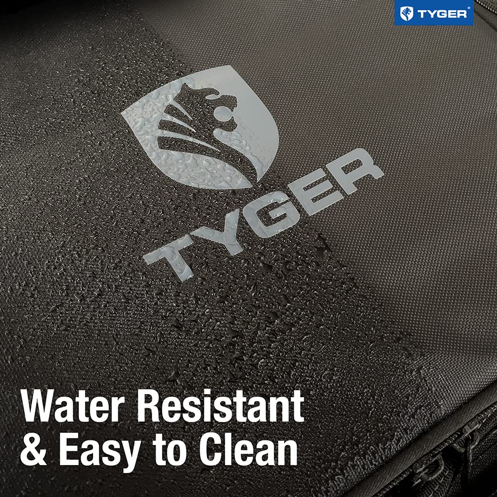 TYGER Cargo Rear Underseat Storage Bag Organizer Large Size 13 Gallons Compatible with Ford, Chevy, Ram and Toyota Crew Cab Full Size Pickup Trucks | TG-CB3U1498