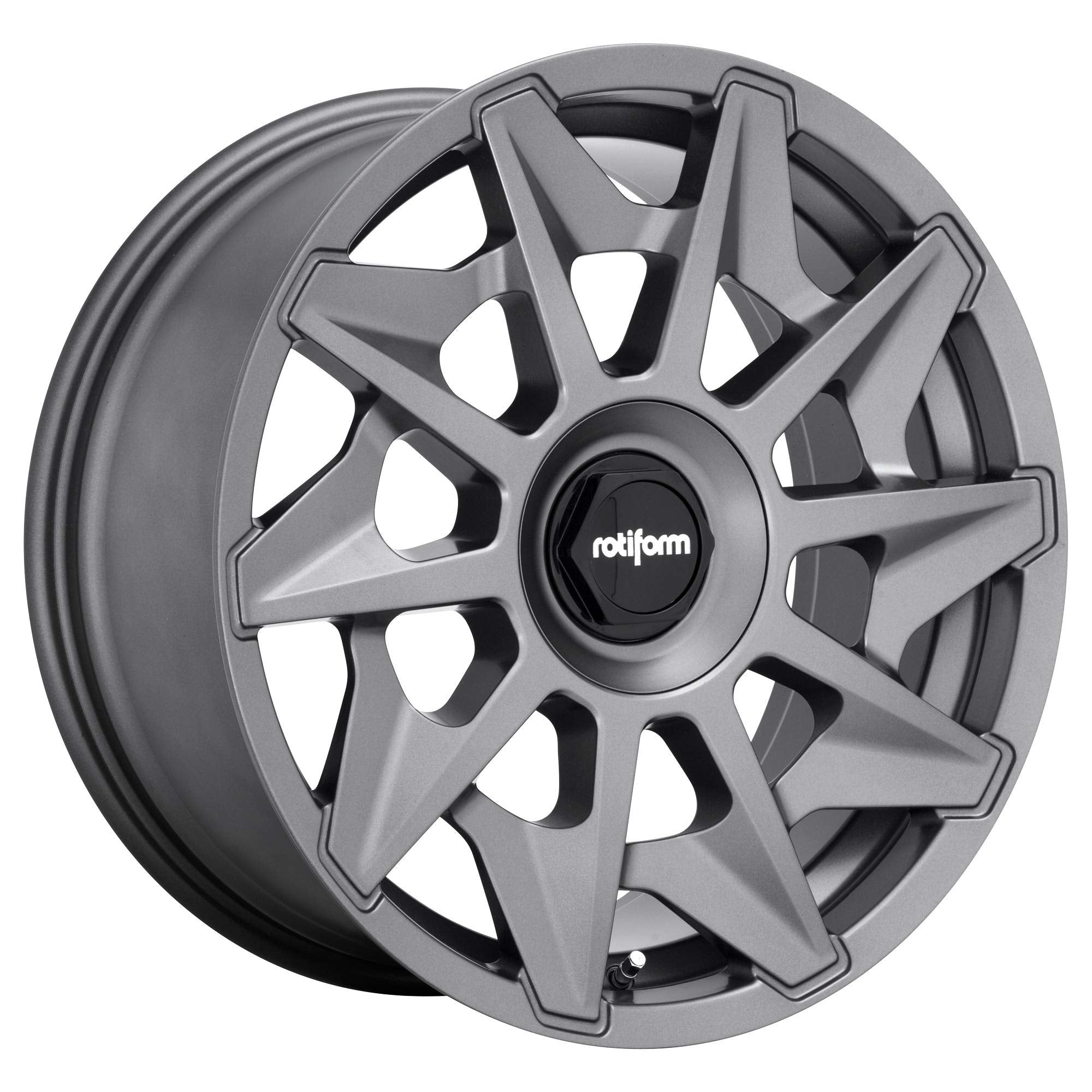 19x8.5 Rotiform cvt 5x112 45et 66.56mm matte anthracite wheel
